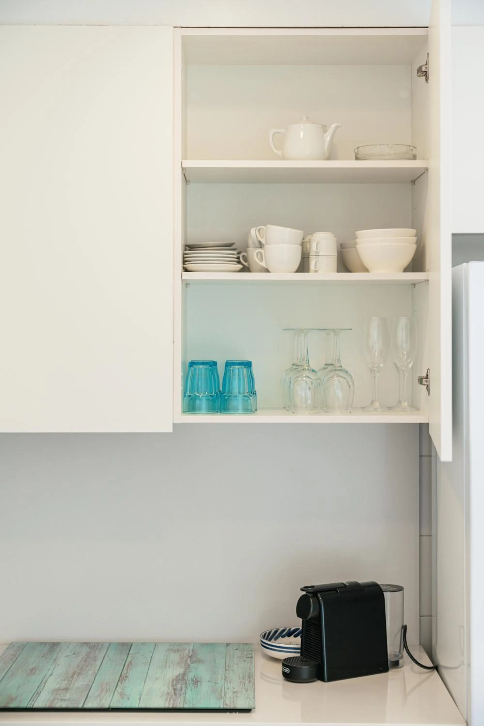 Kitchen or kitchenette in Santa Llucia Apartaments