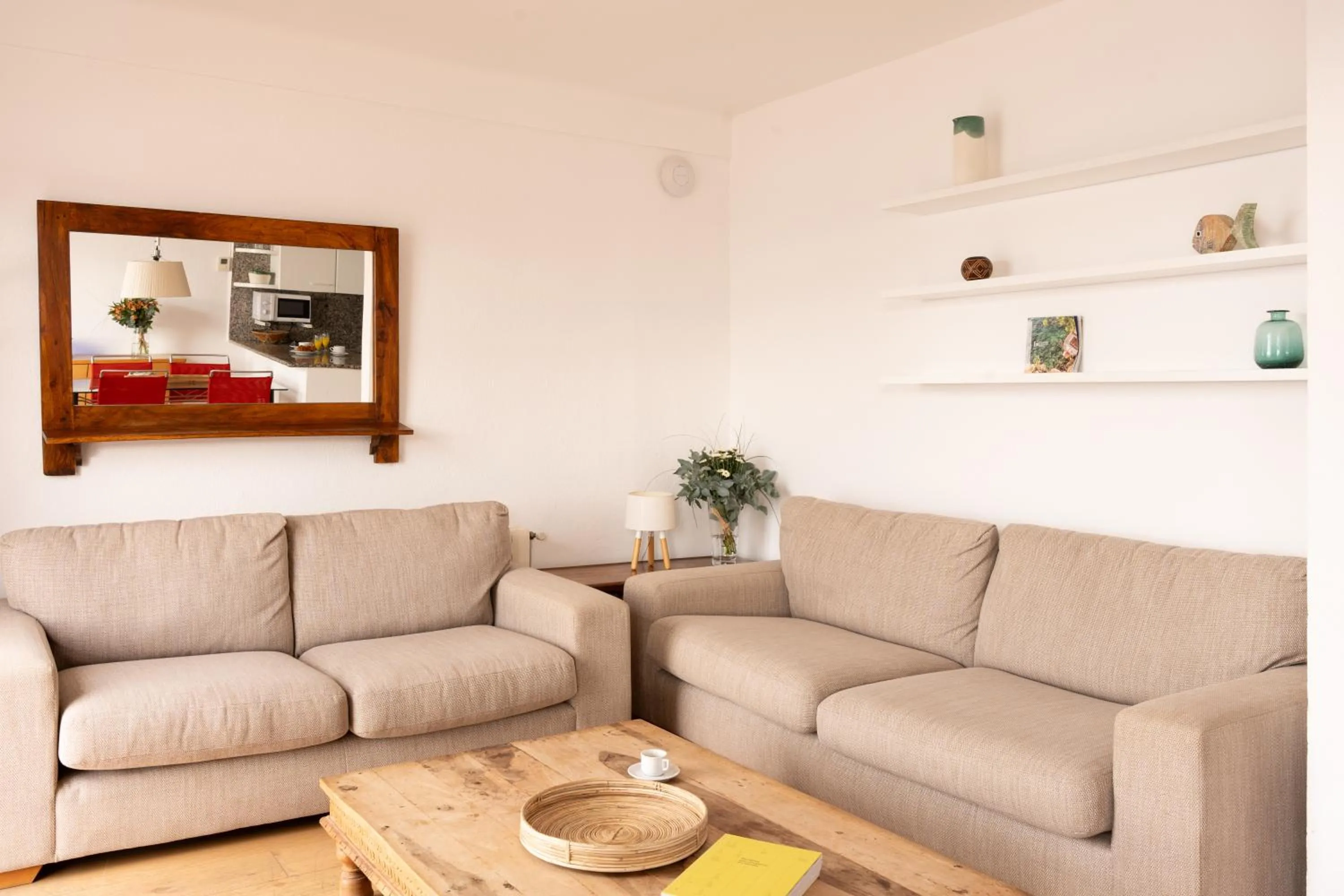 Living room in Santa Llucia Apartaments