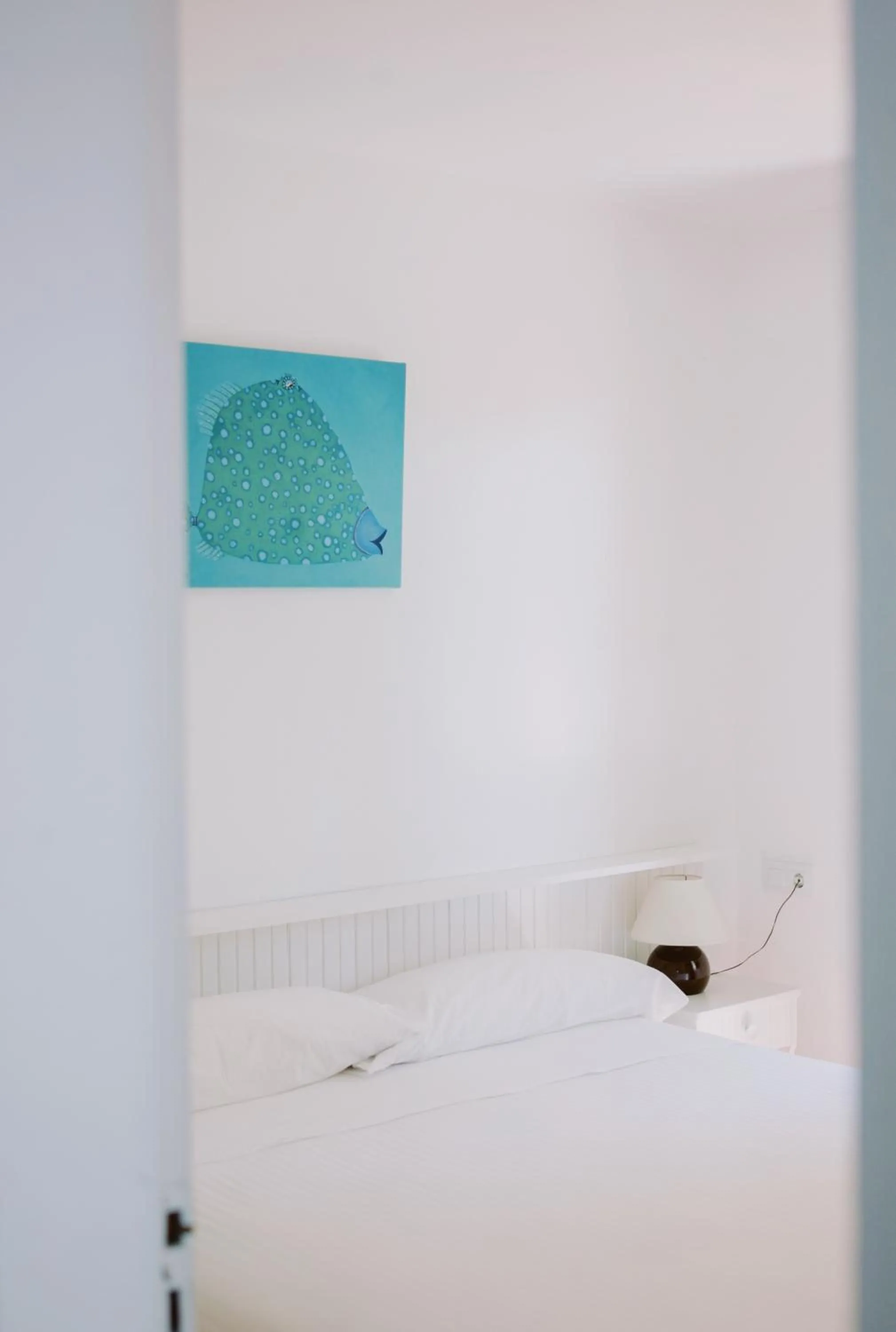Bed in Santa Llucia Apartaments