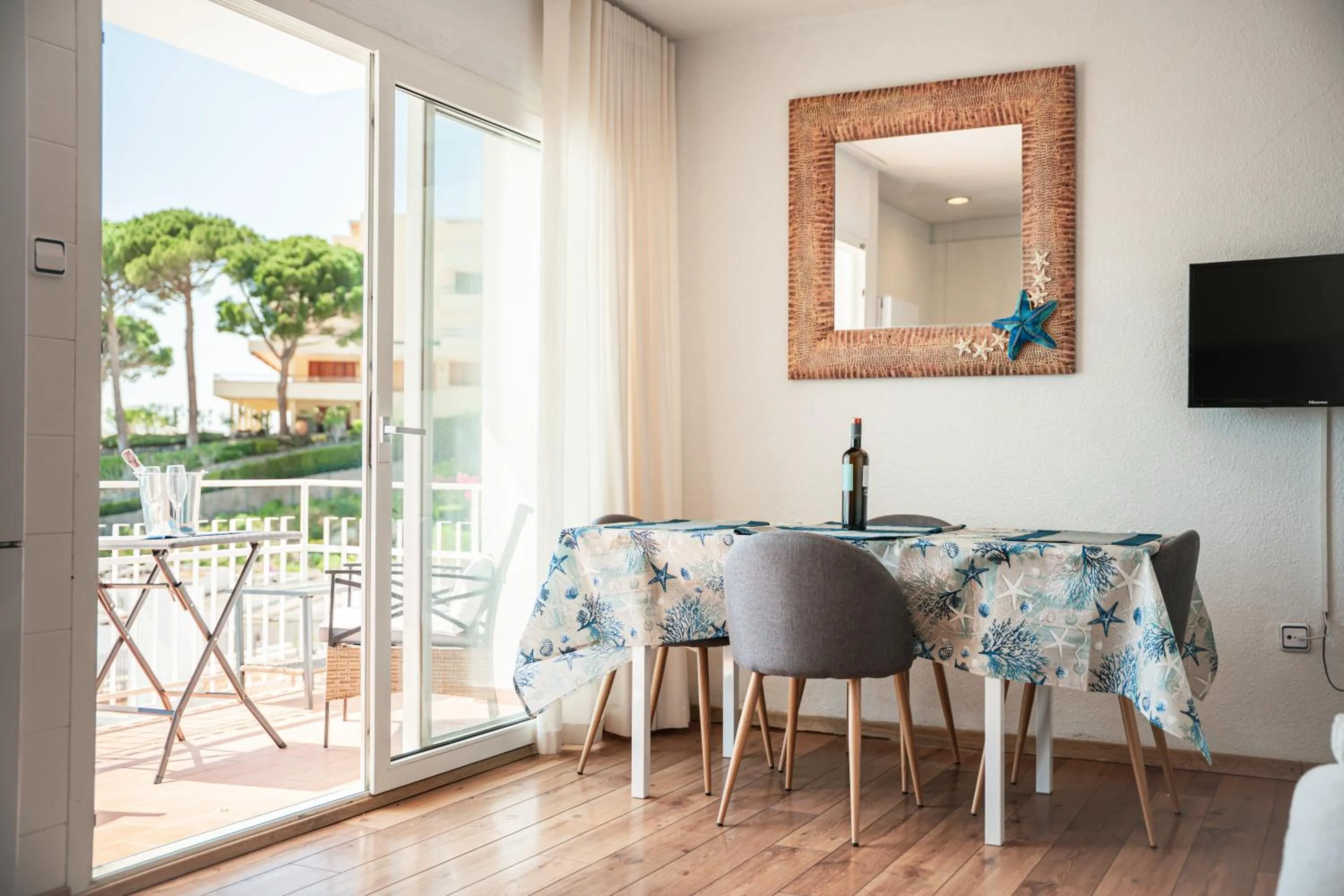 Dining area in Santa Llucia Apartaments