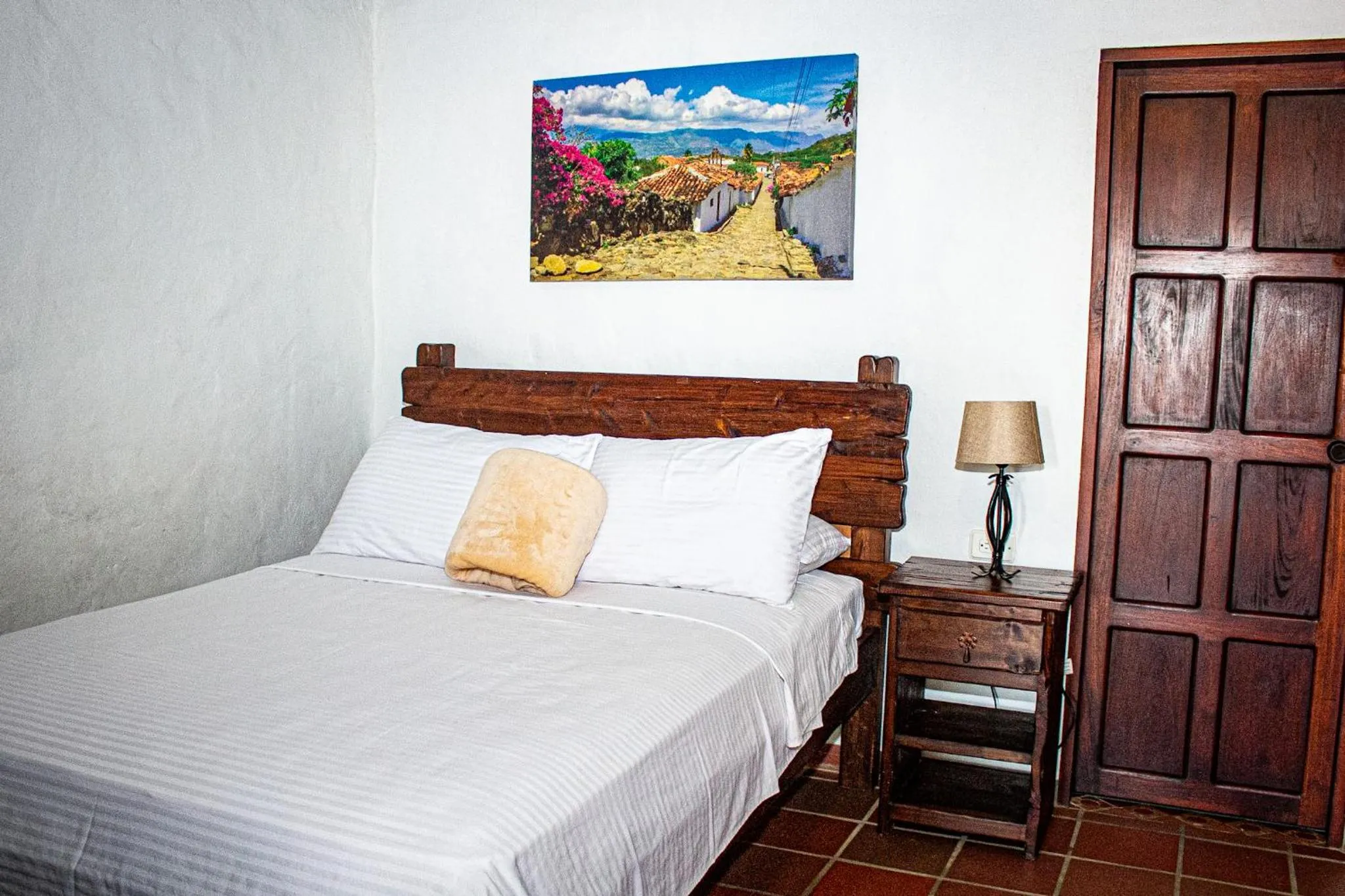 Bed in Hotel Campestre Ataraxia Barichara