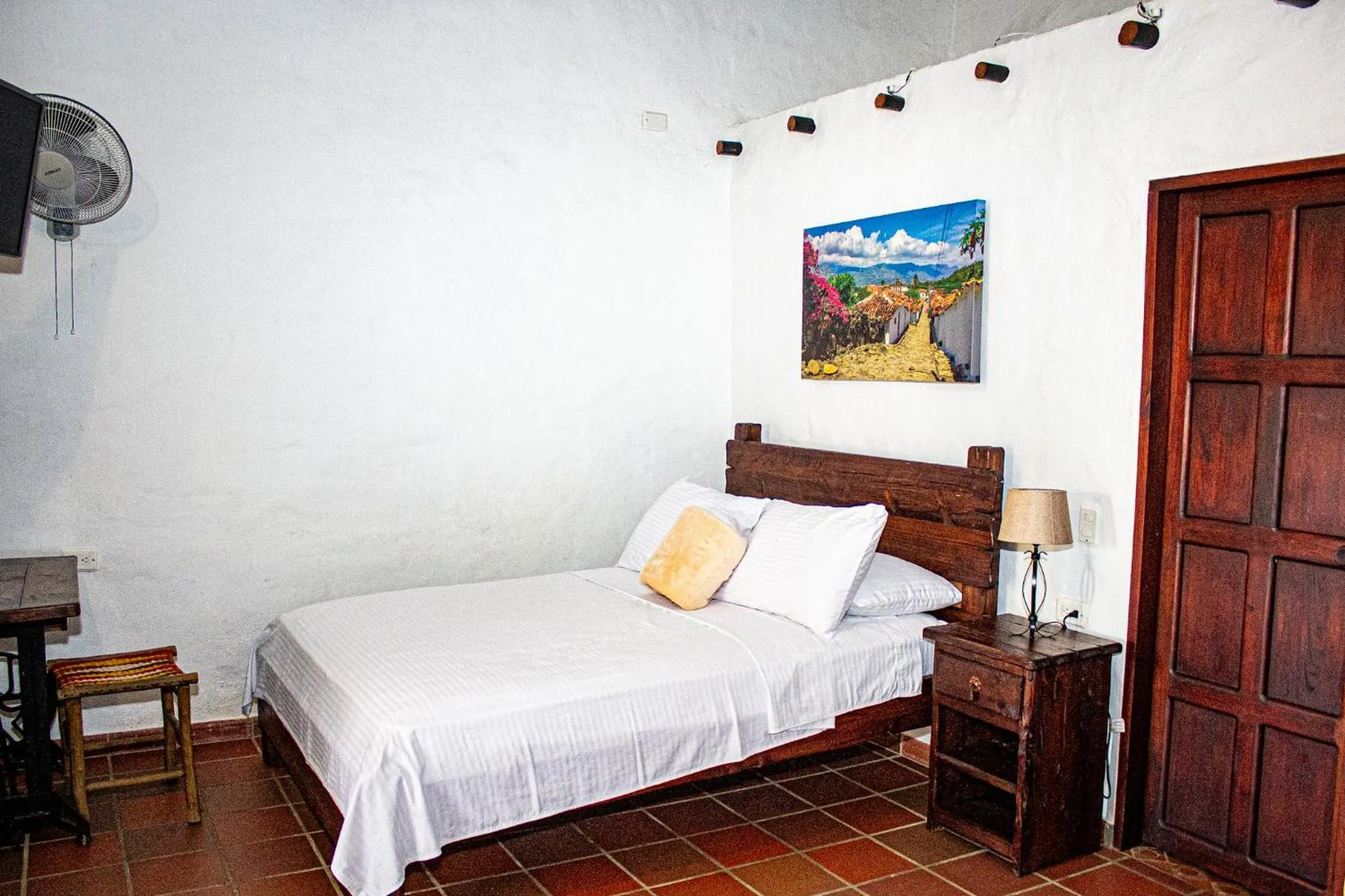 Bed in Hotel Campestre Ataraxia Barichara