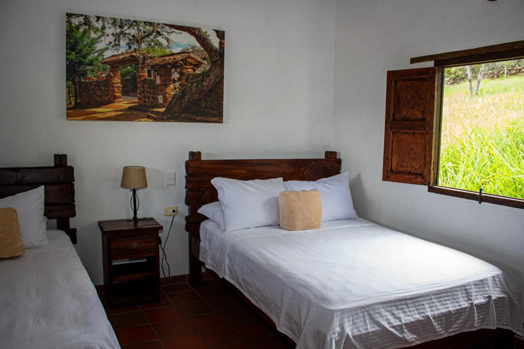 Bed in Hotel Campestre Ataraxia Barichara