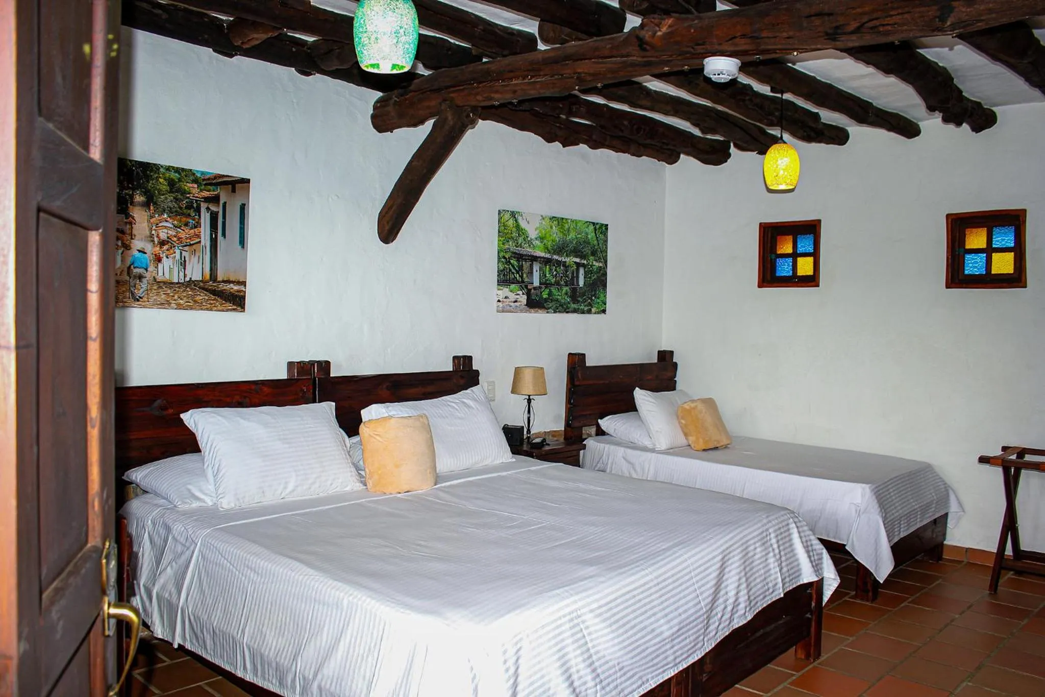 Bed in Hotel Campestre Ataraxia Barichara