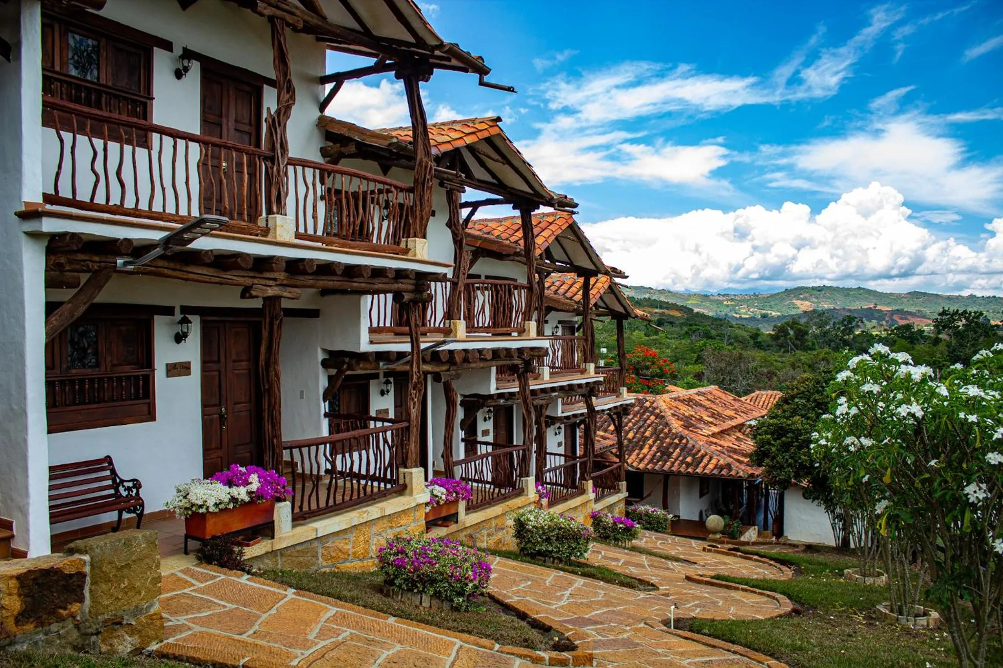 Property building in Hotel Campestre Ataraxia Barichara