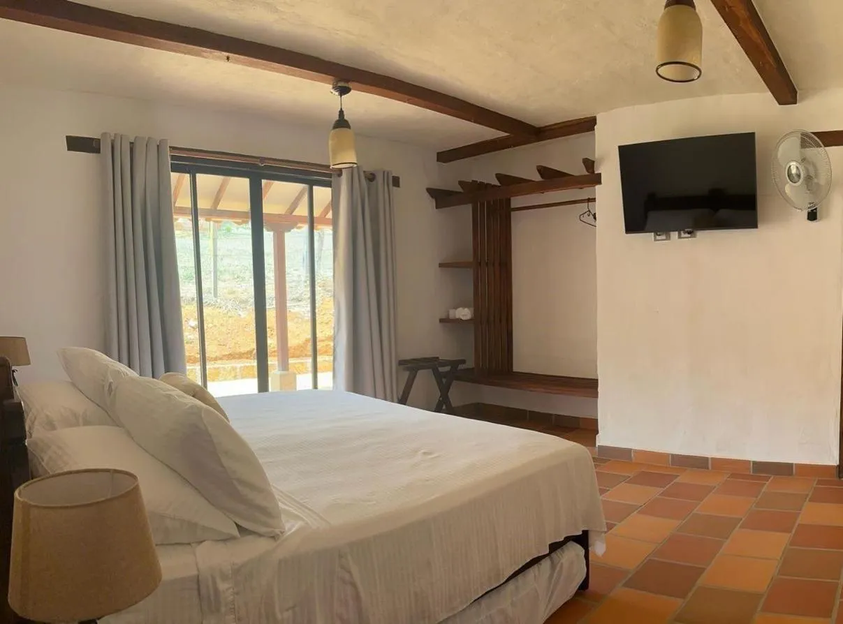 Bed in Hotel Campestre Ataraxia Barichara