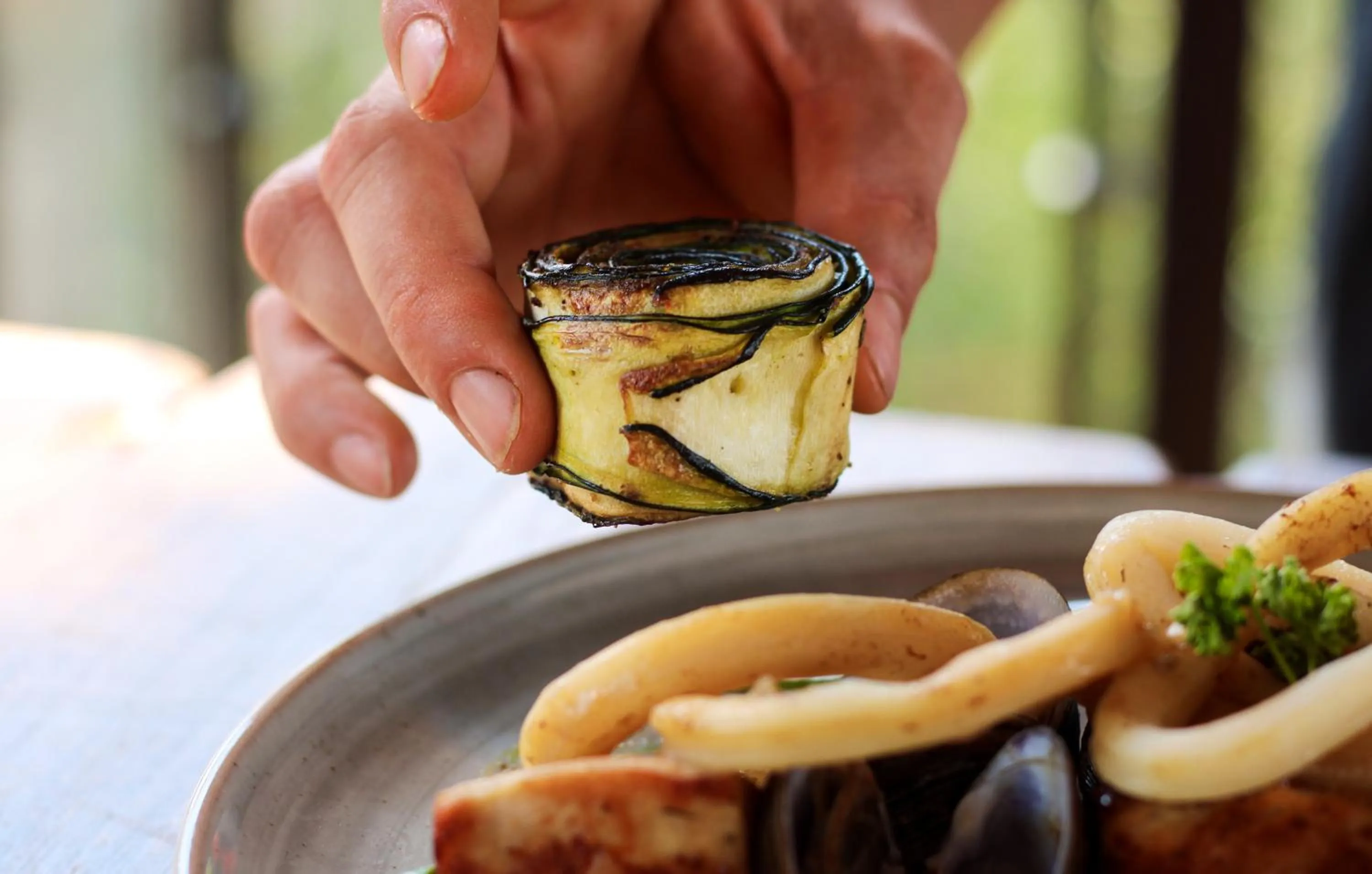 Restaurant/places to eat in Hotel Campestre Ataraxia Barichara