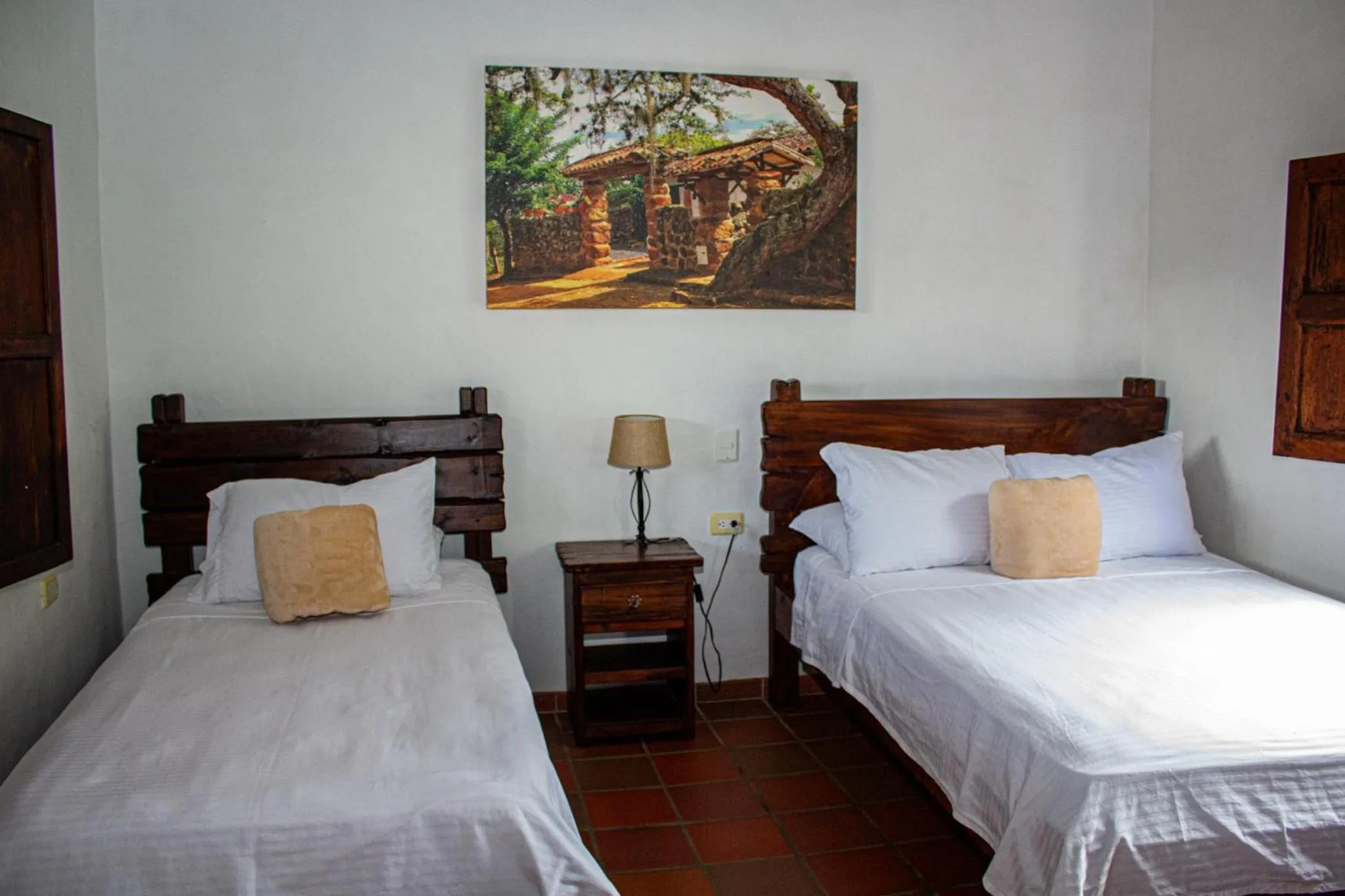 Bed in Hotel Campestre Ataraxia Barichara