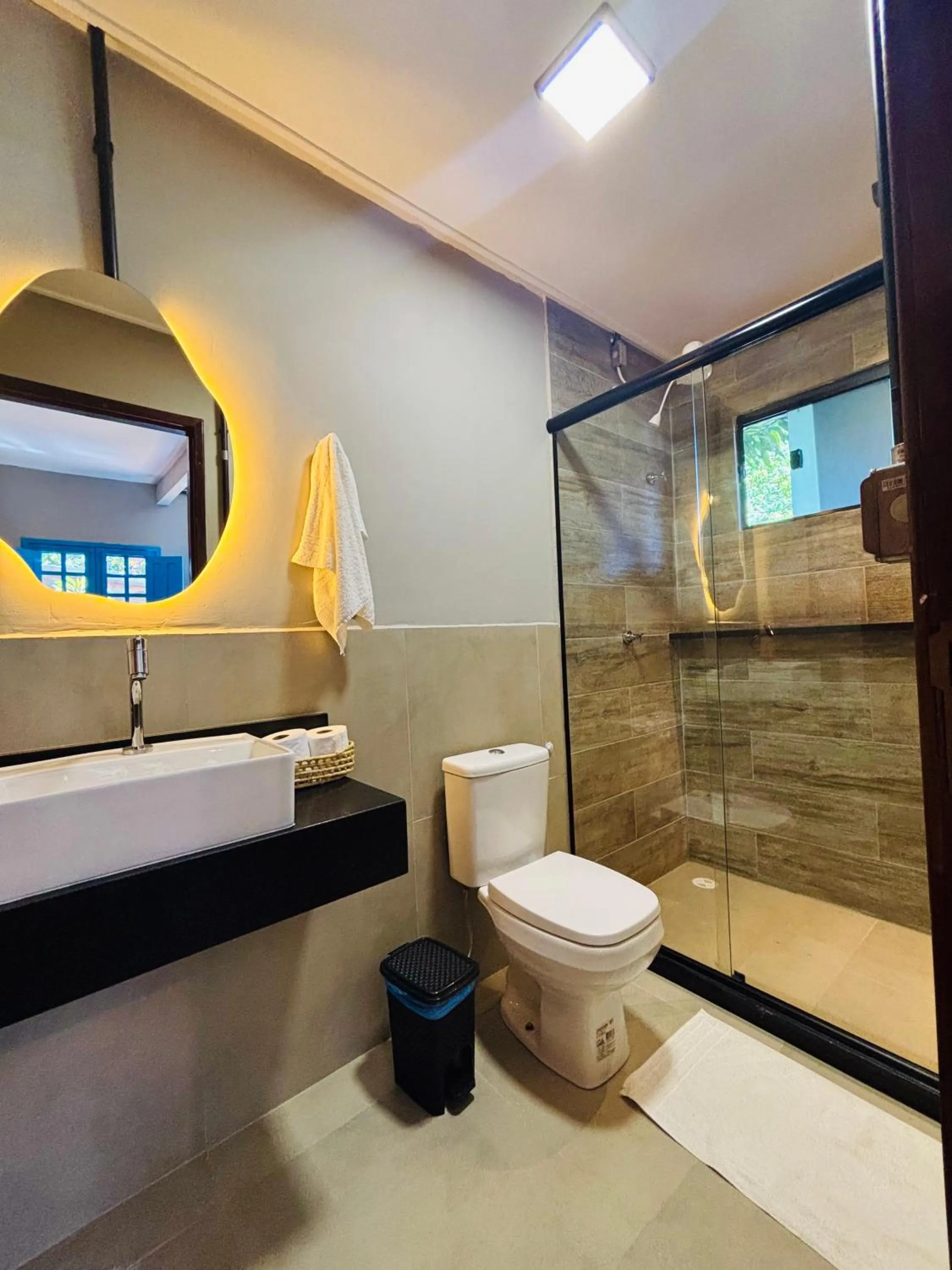 Shower in Pousada Brisa Do Porto