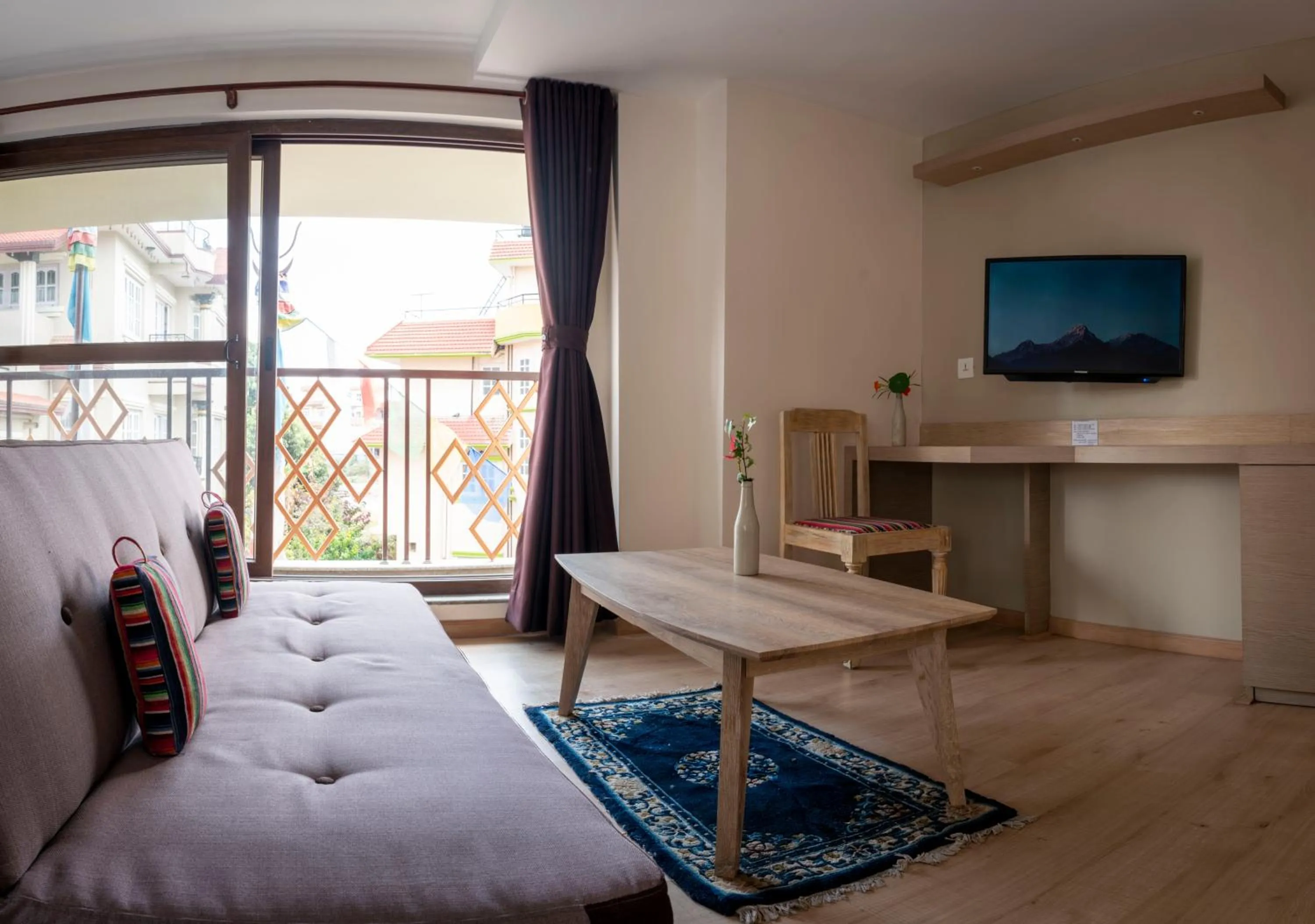 Photo of the whole room, Bed in ViaVia Boutique Hotel - Kathmandu