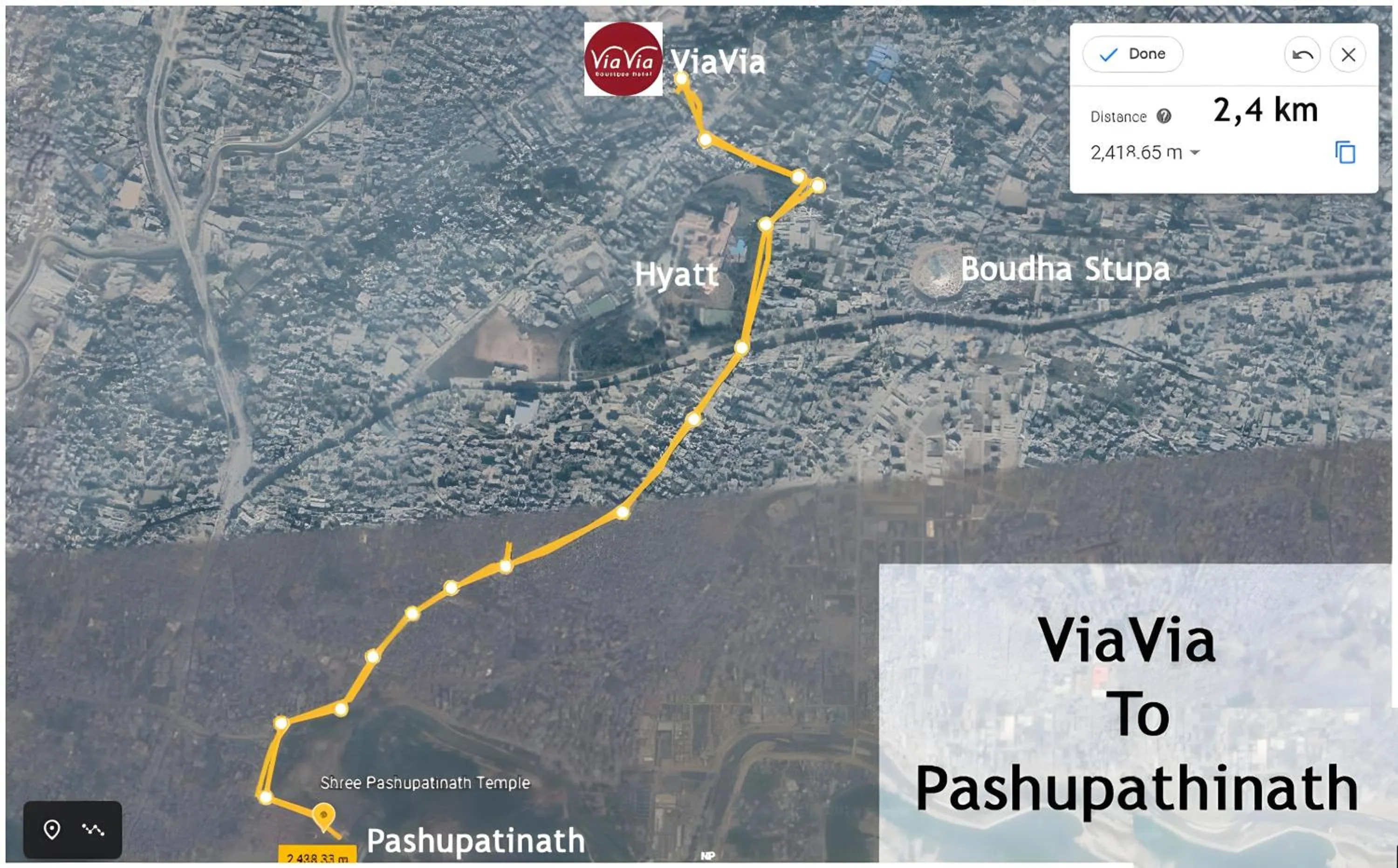 Nearby landmark in ViaVia Boutique Hotel - Kathmandu