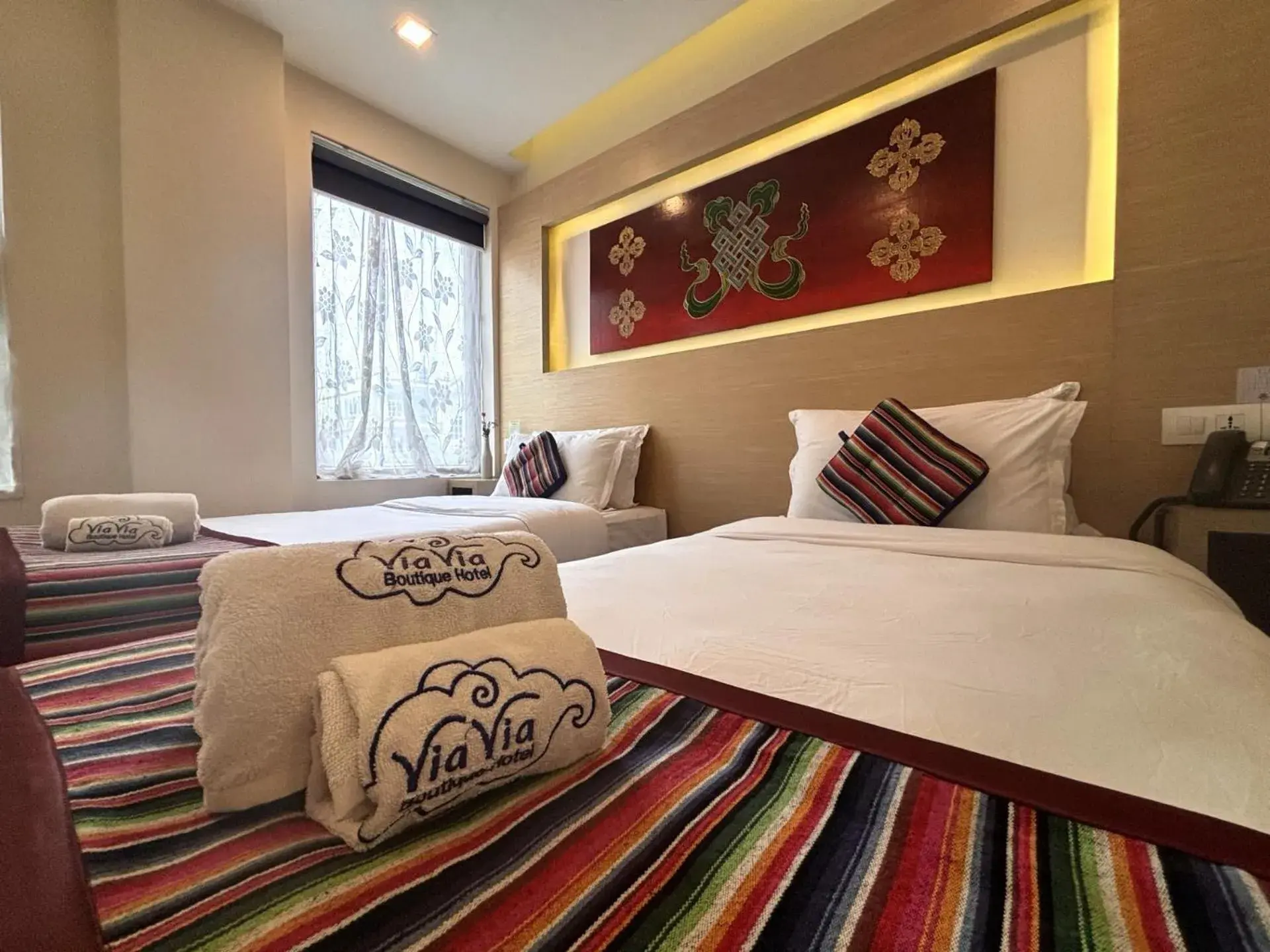 Double or Twin Room with Garden View - single occupancy in ViaVia Boutique Hotel - Kathmandu Double or Twin Room with Garden View - single occupancy in ViaVia Boutique Hotel - Kathmandu