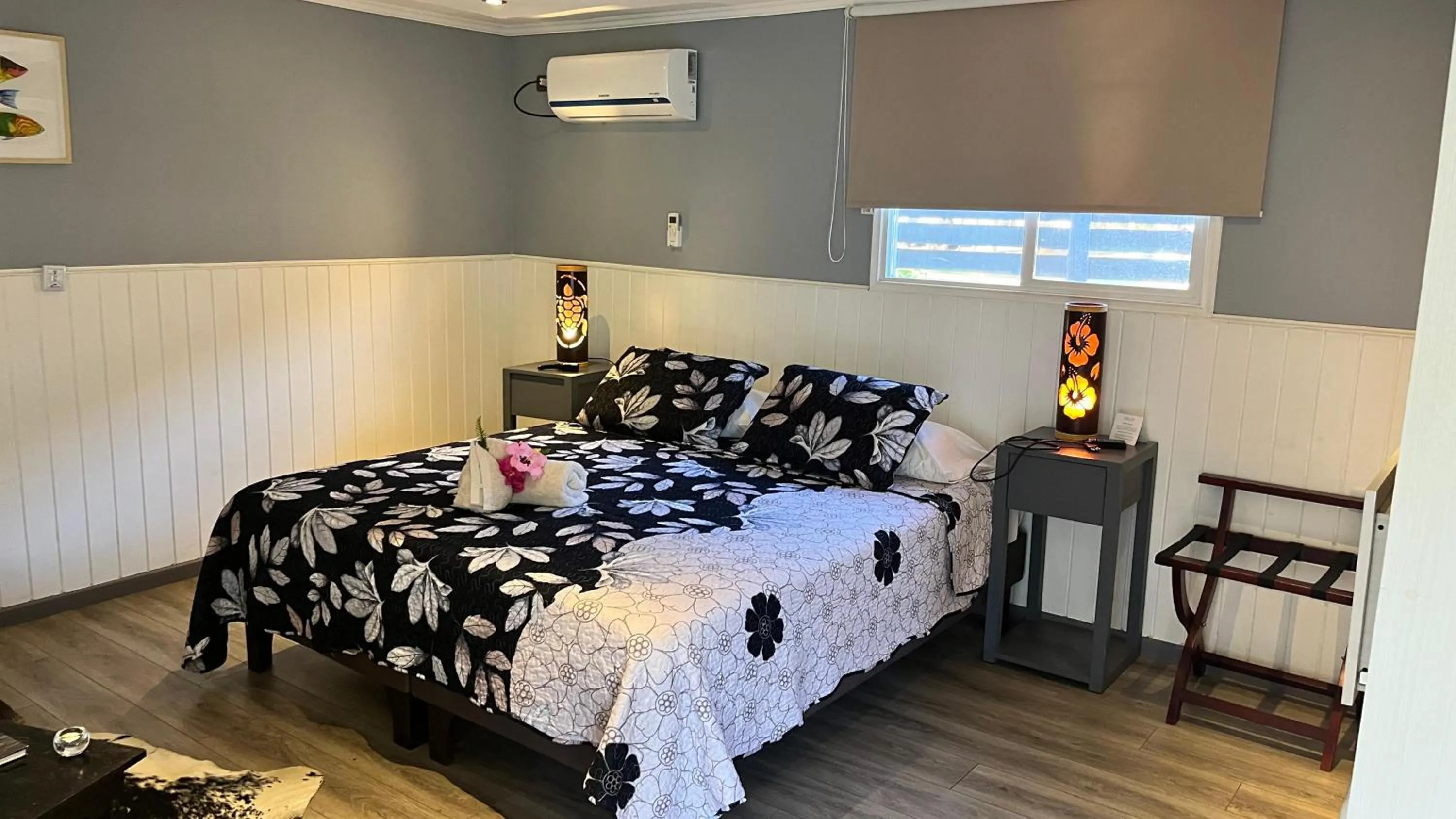 Bed in Inaki Uhi Hotel