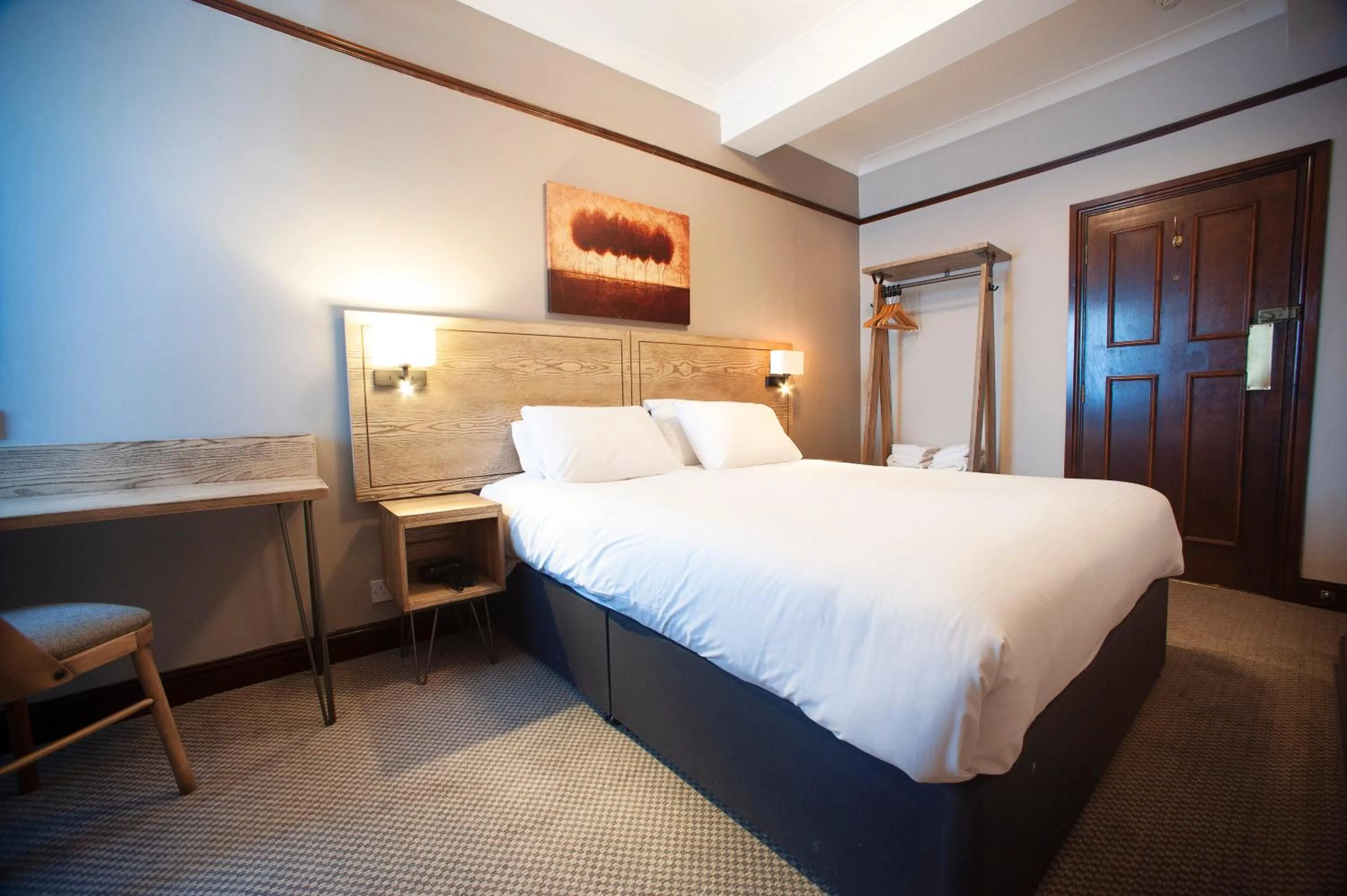 Bedroom, Bed in Shah of Persia, Poole by Marston's Inns