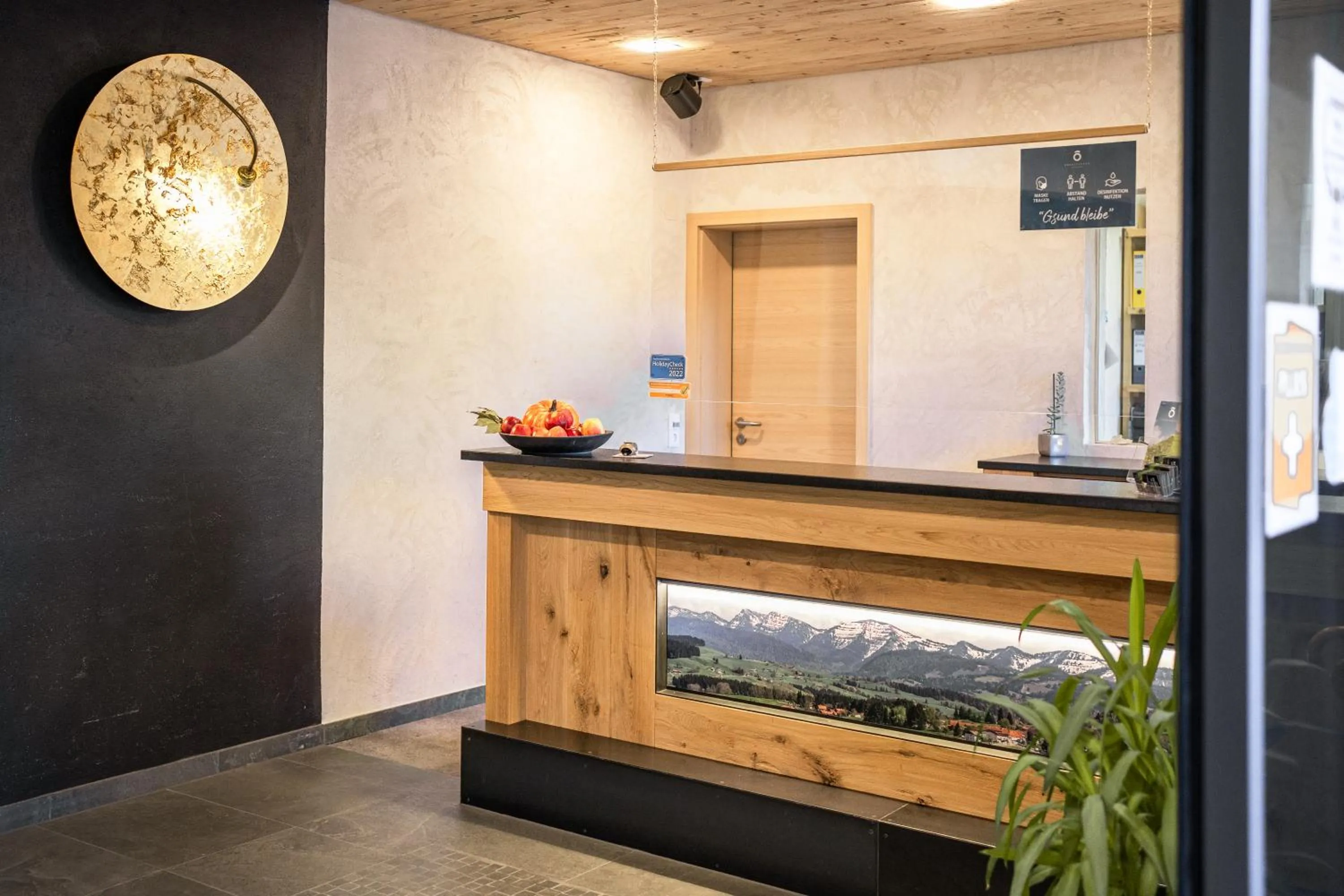 Lobby or reception in Interest Vitalhotel - Partnerbetrieb von Oberstaufen PLUS