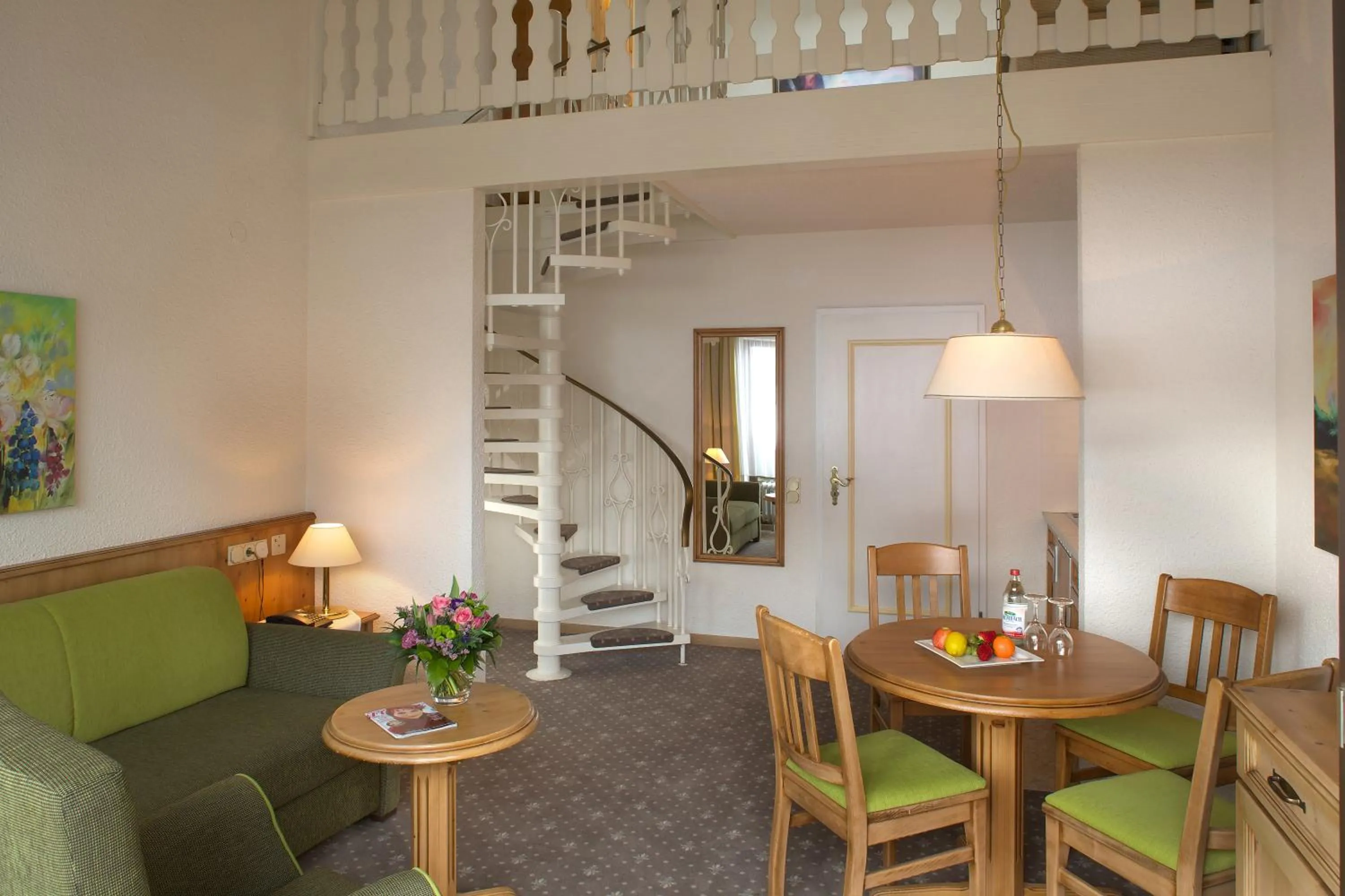 Living room in Interest Vitalhotel - Partnerbetrieb von Oberstaufen PLUS