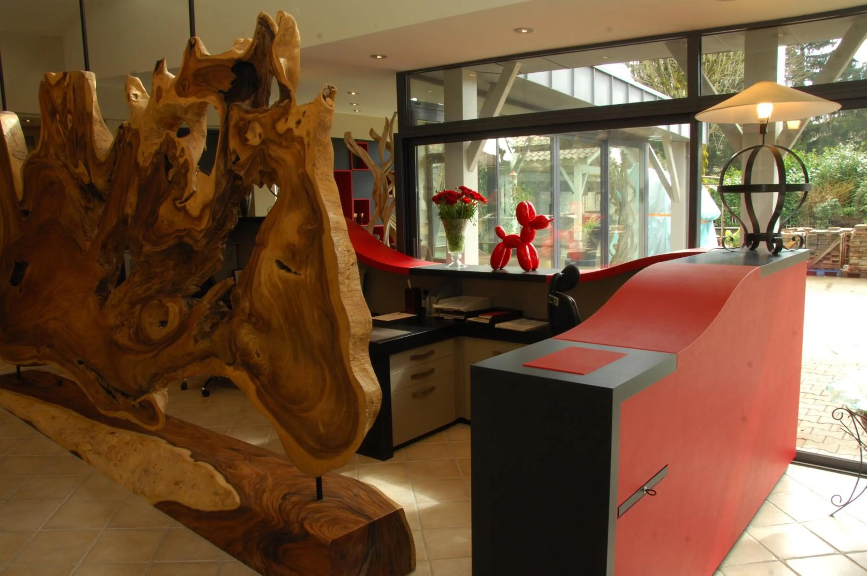 Lobby or reception in Logis Hôtel Restaurant Chez Nous