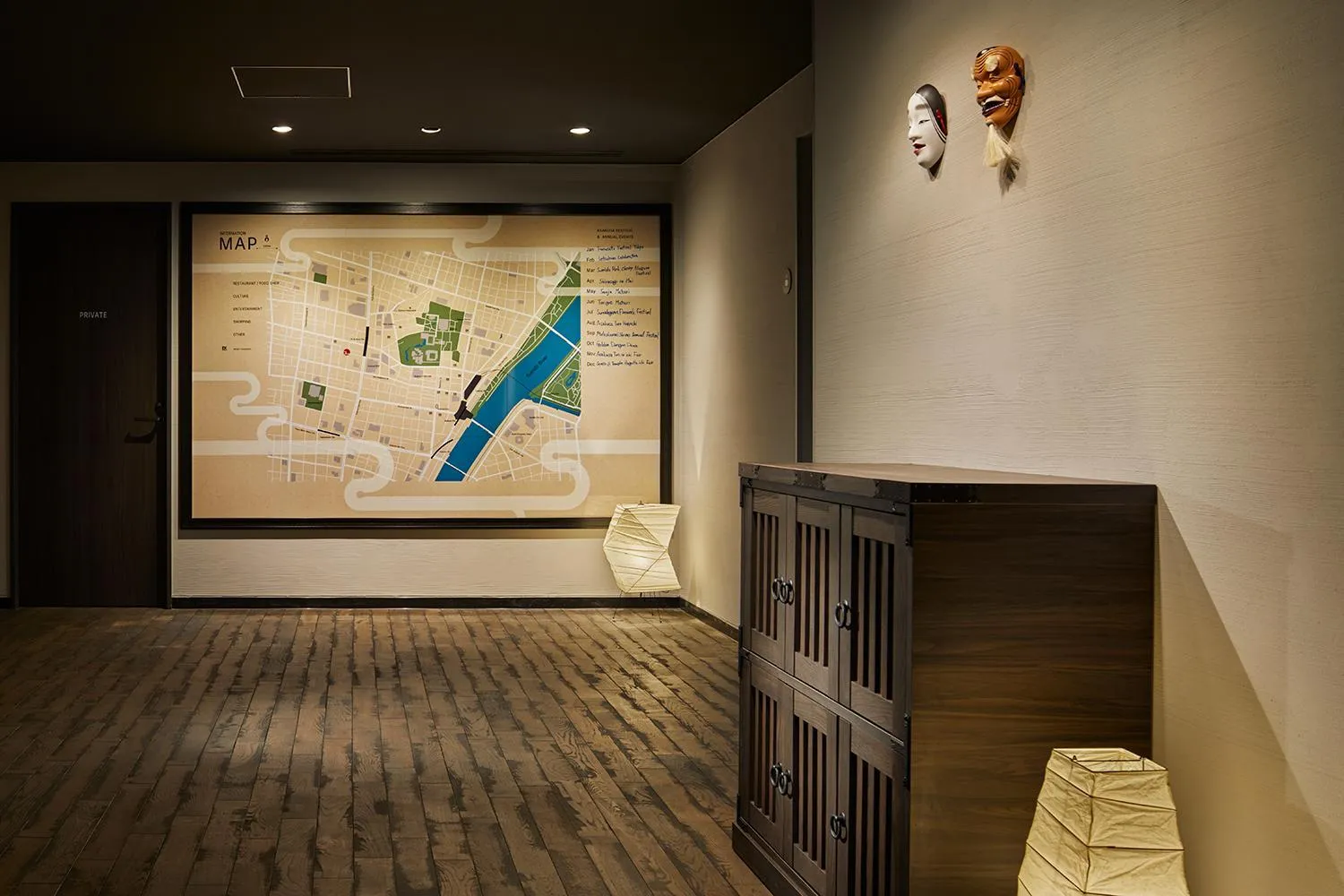 Communal lounge/ TV room in Resol Poshtel Tokyo Asakusa