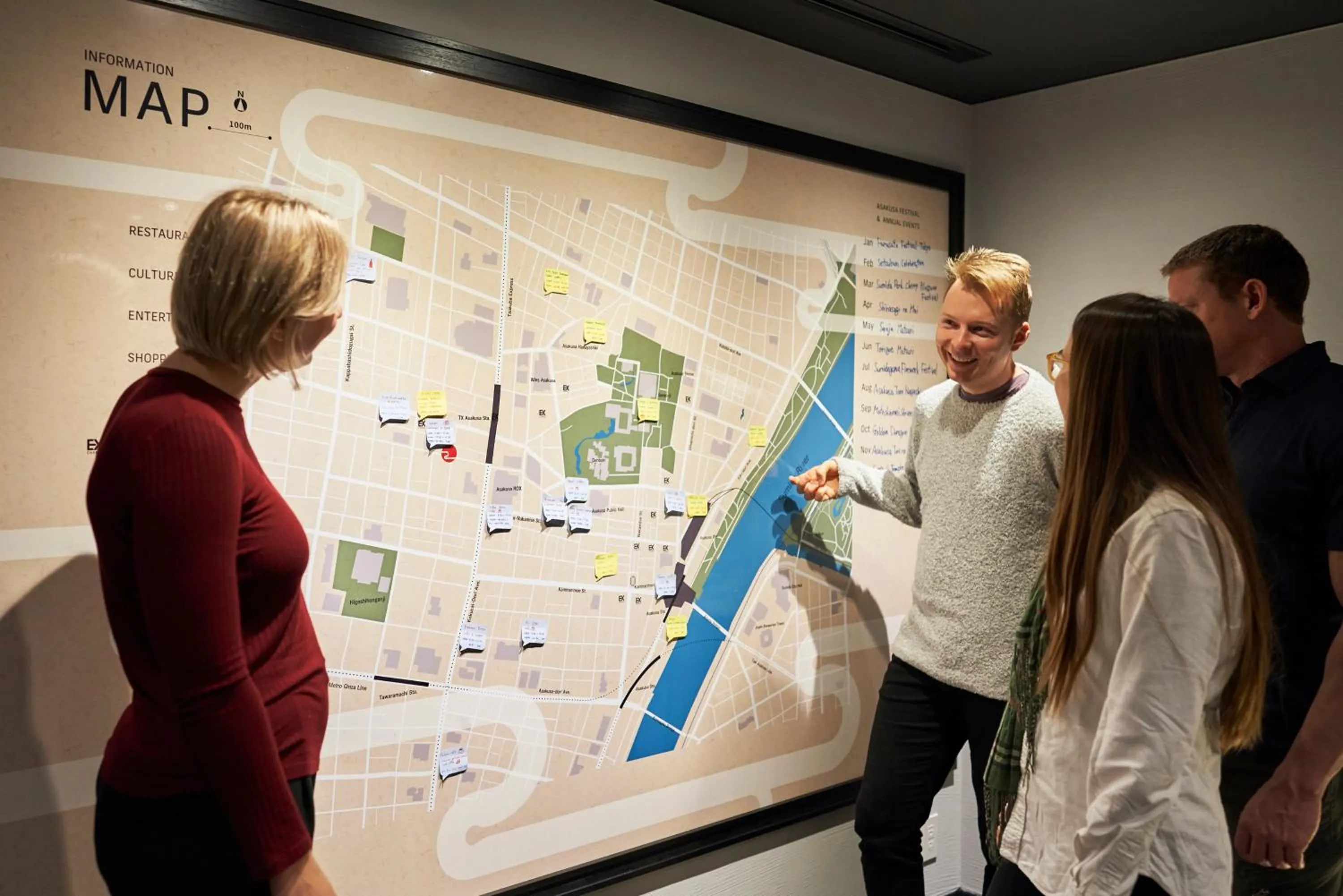 Communal lounge/ TV room in Resol Poshtel Tokyo Asakusa