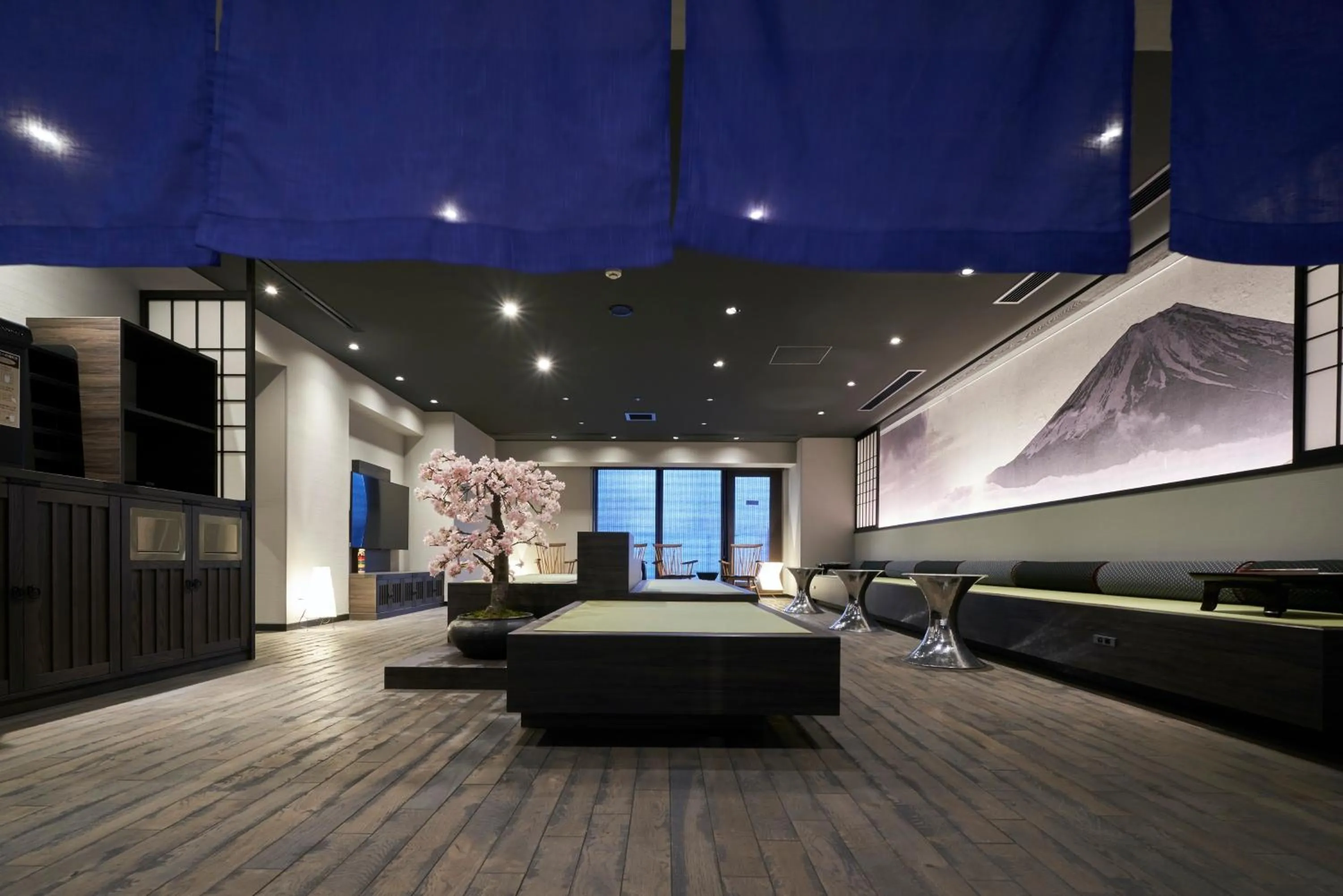 Communal lounge/ TV room in Resol Poshtel Tokyo Asakusa