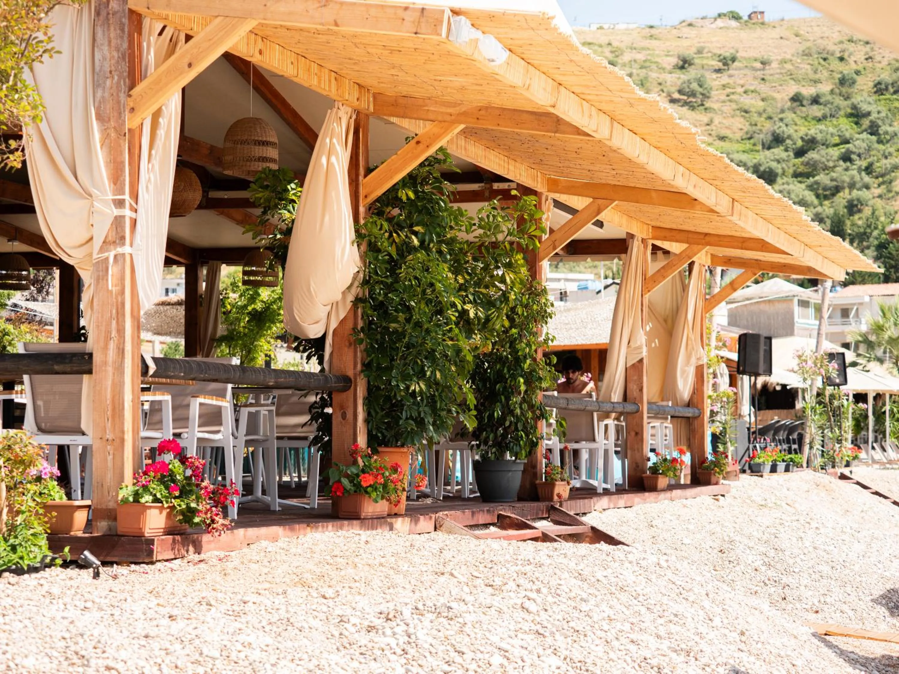 Property building in Rapo's Resort Hotel