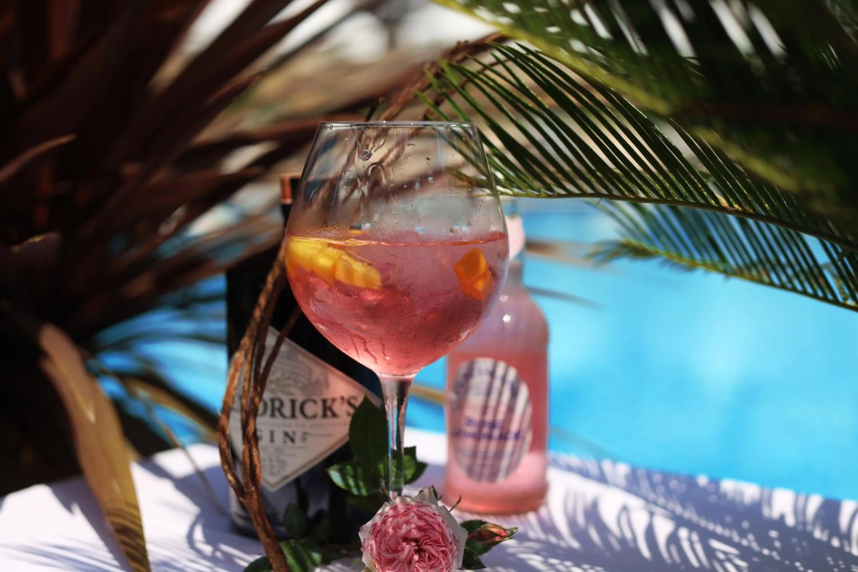 Pool view in Rapo's Resort Hotel