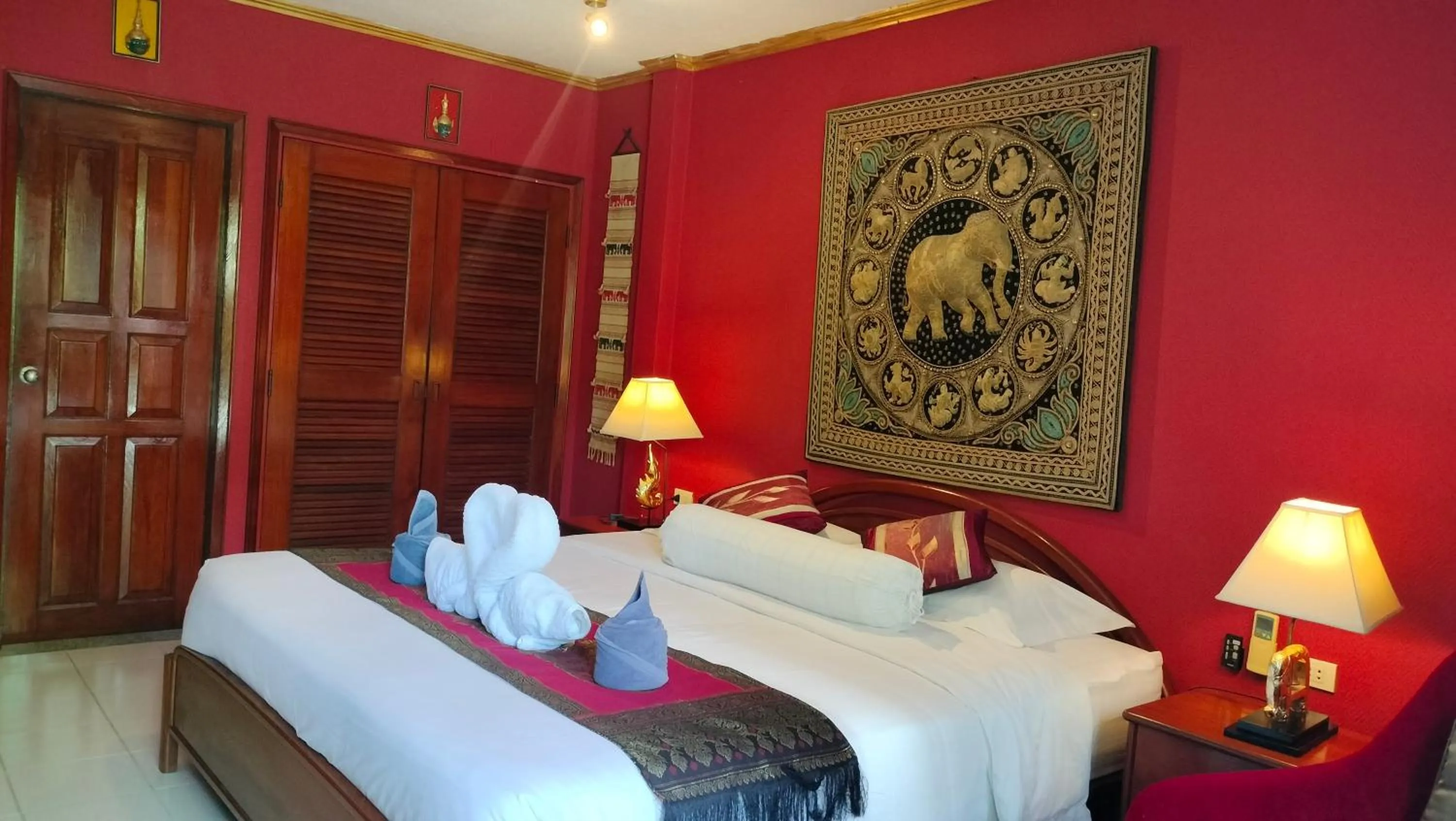 Bed in LePrive Resort