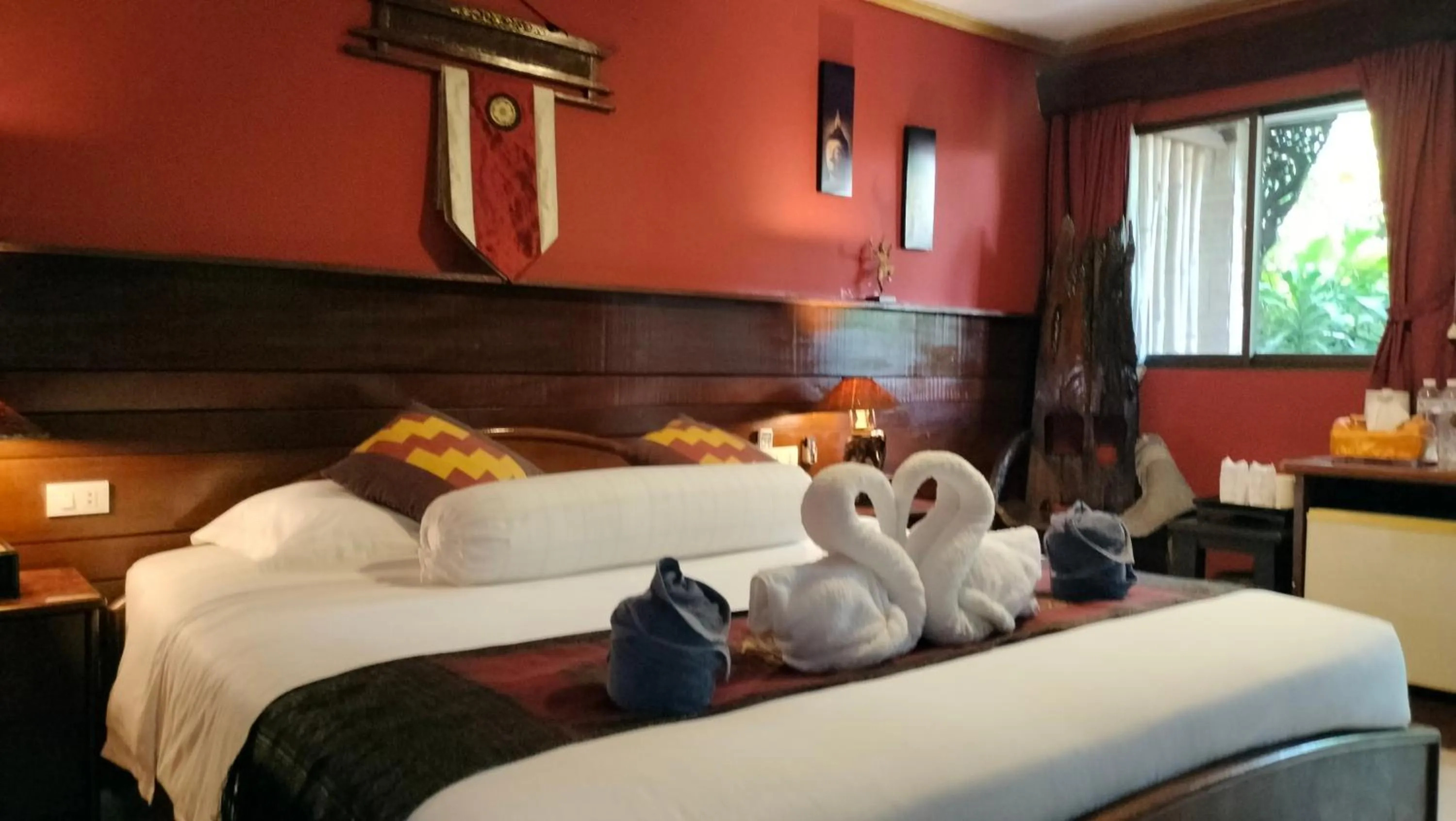 Bed in LePrive Resort