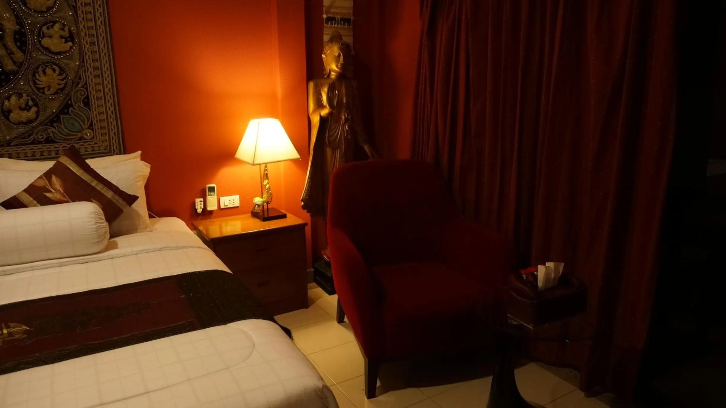 Bed in LePrive Resort