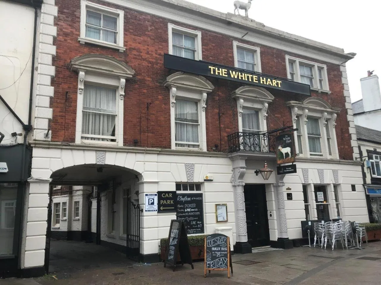 Property building in White Hart, Andover by Marston's Inns