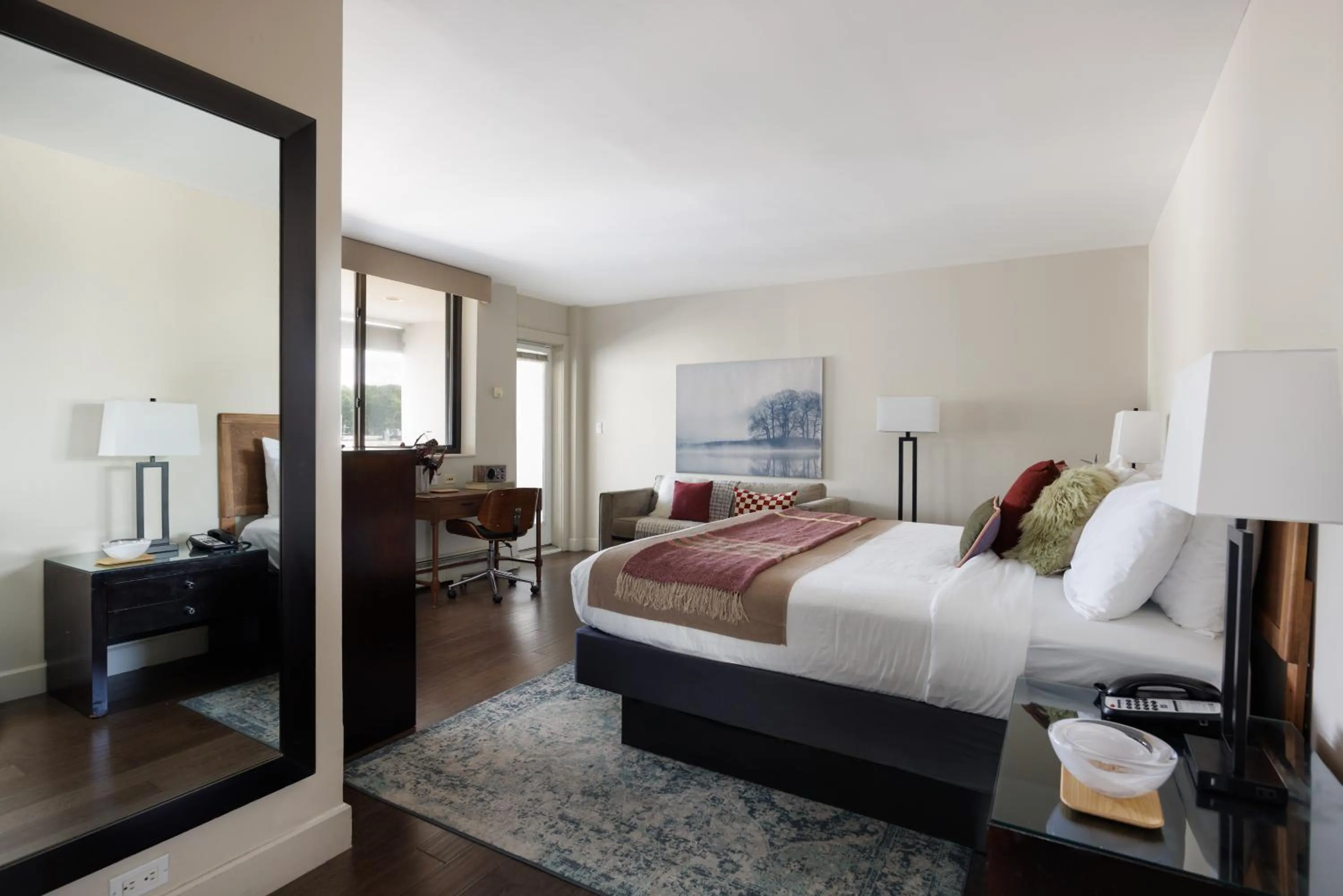 Bedroom, Bed in The Andrew Hotel