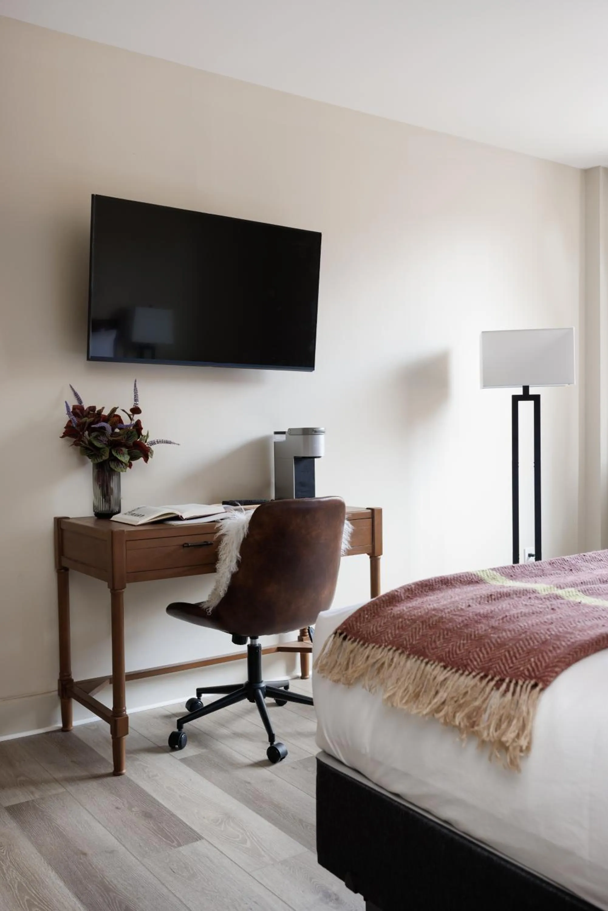 Bedroom, Bed in The Andrew Hotel