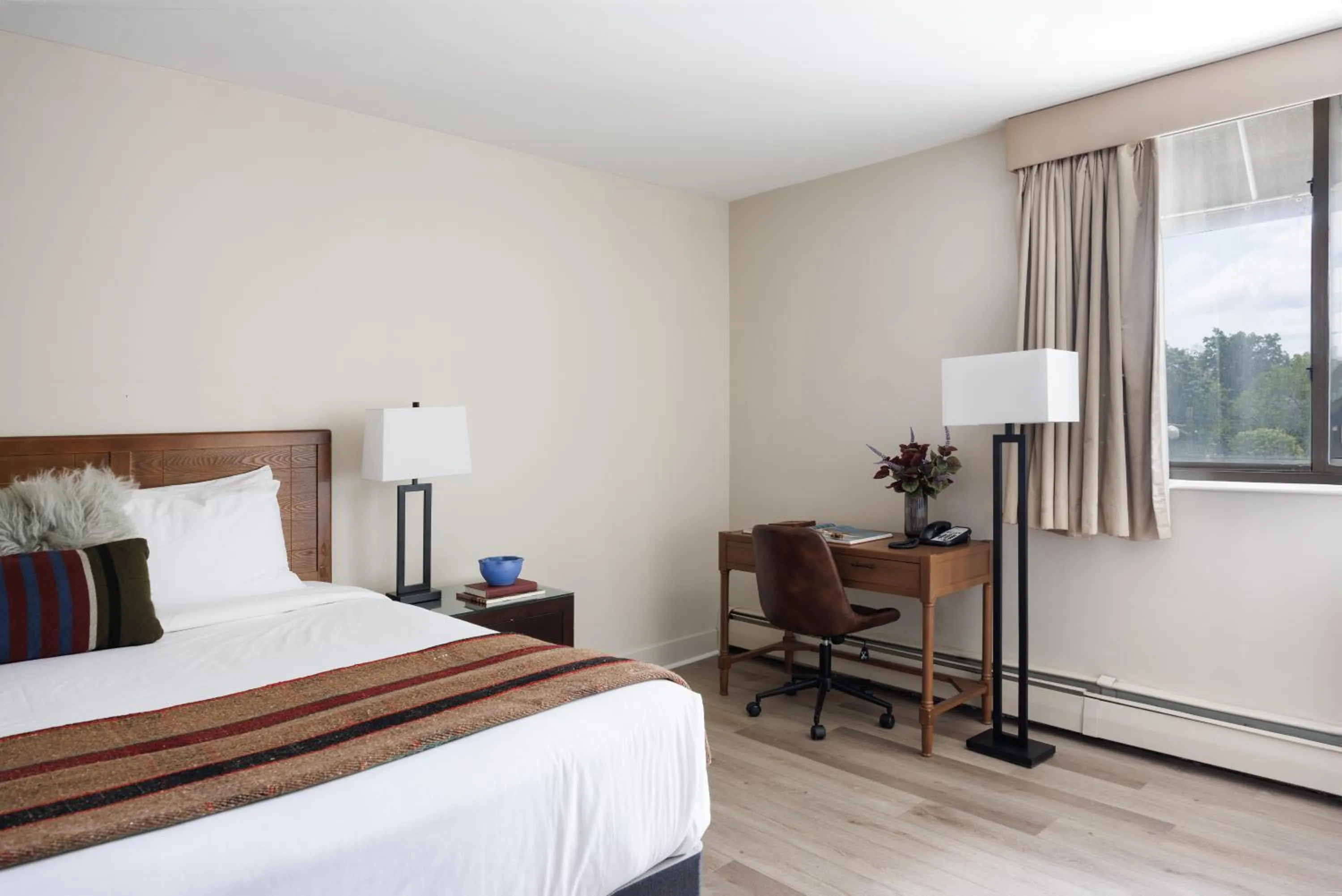 Bedroom, Bed in The Andrew Hotel