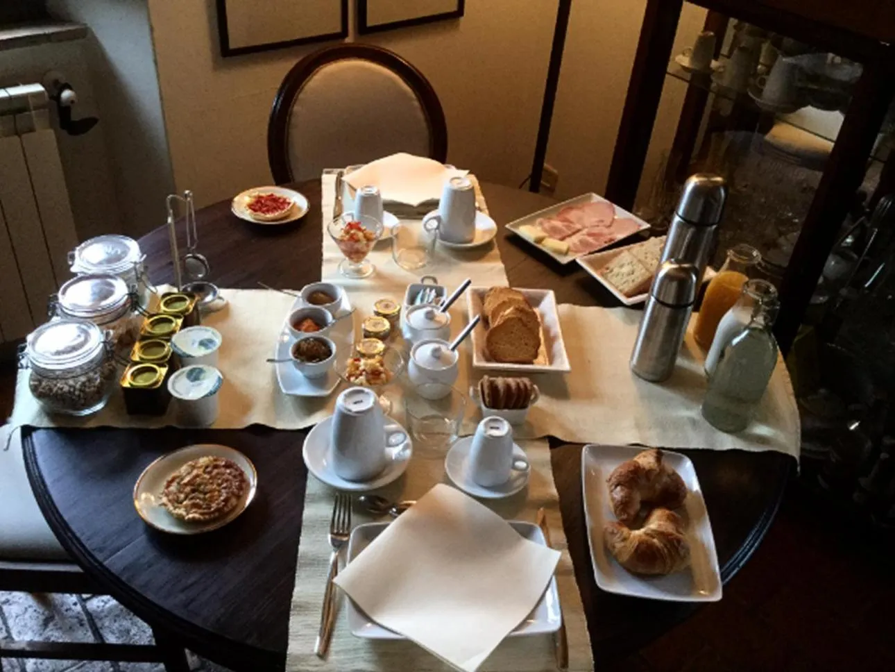 Italian breakfast in PoggioBa