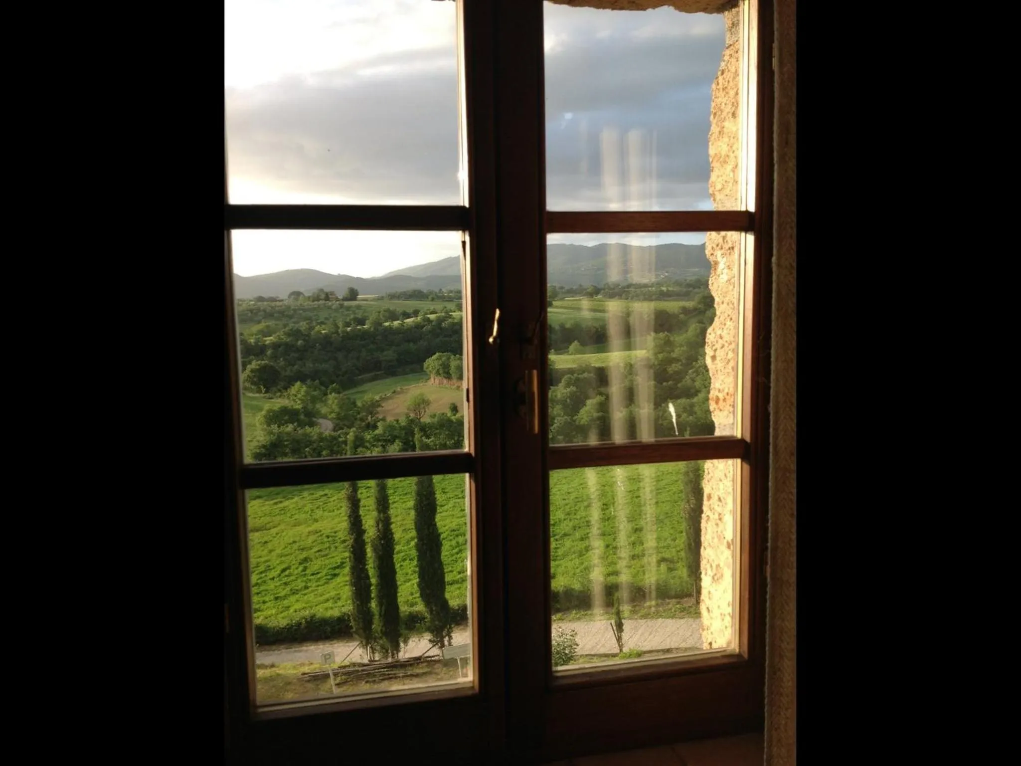 Garden view in PoggioBa