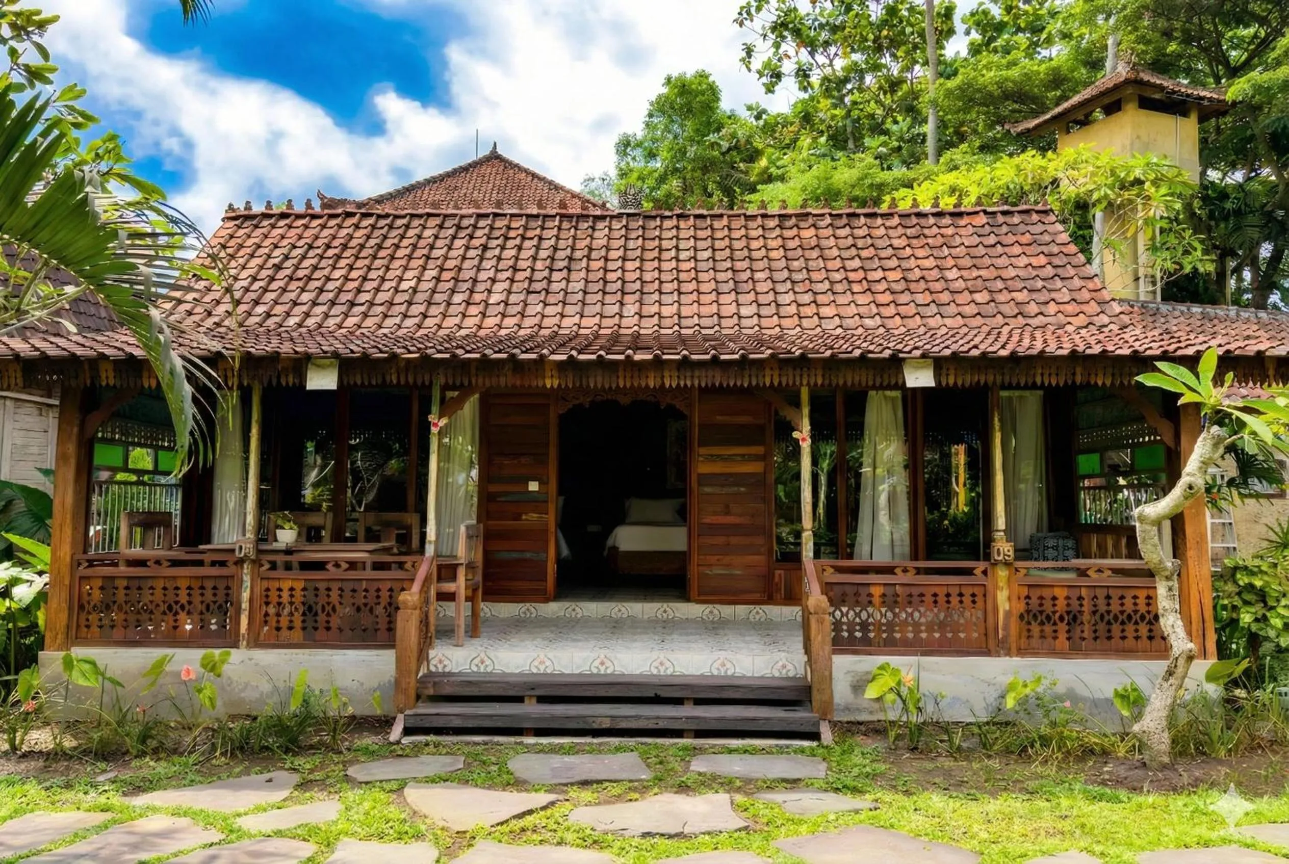 Facade/entrance in Green Space Ubud
