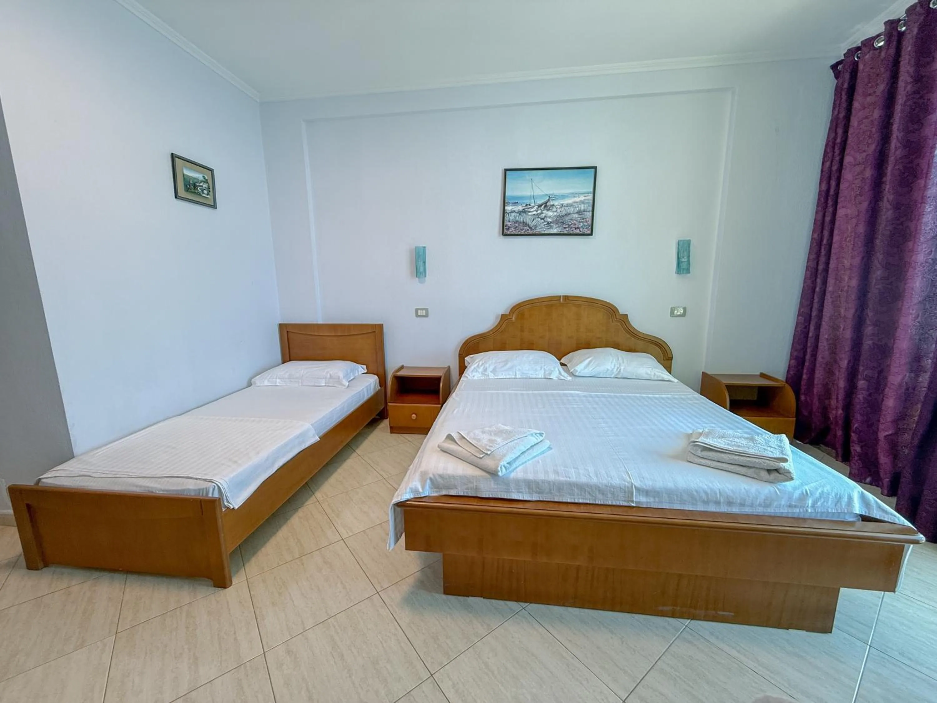 Bedroom, Bed in Hotel Bahamas