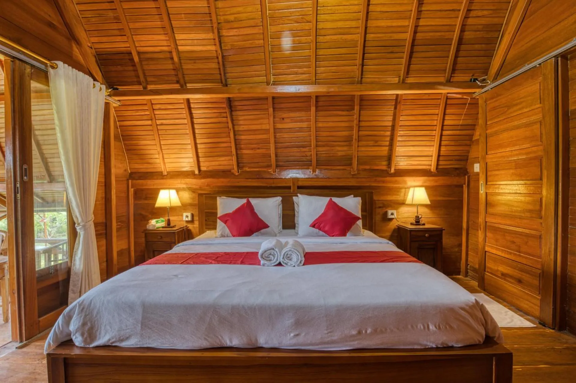Bed in Dekara Cottages