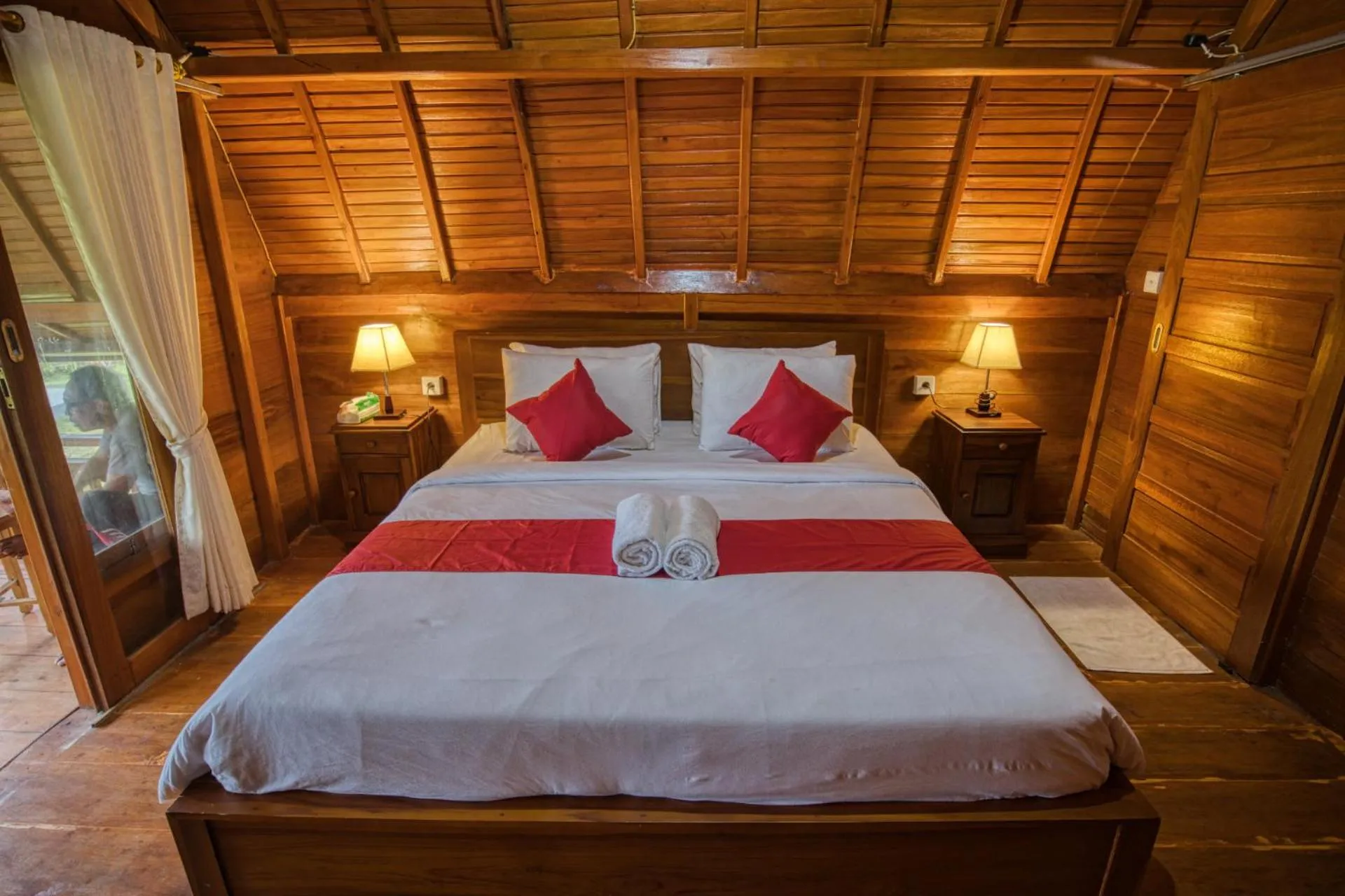 Bed in Dekara Cottages