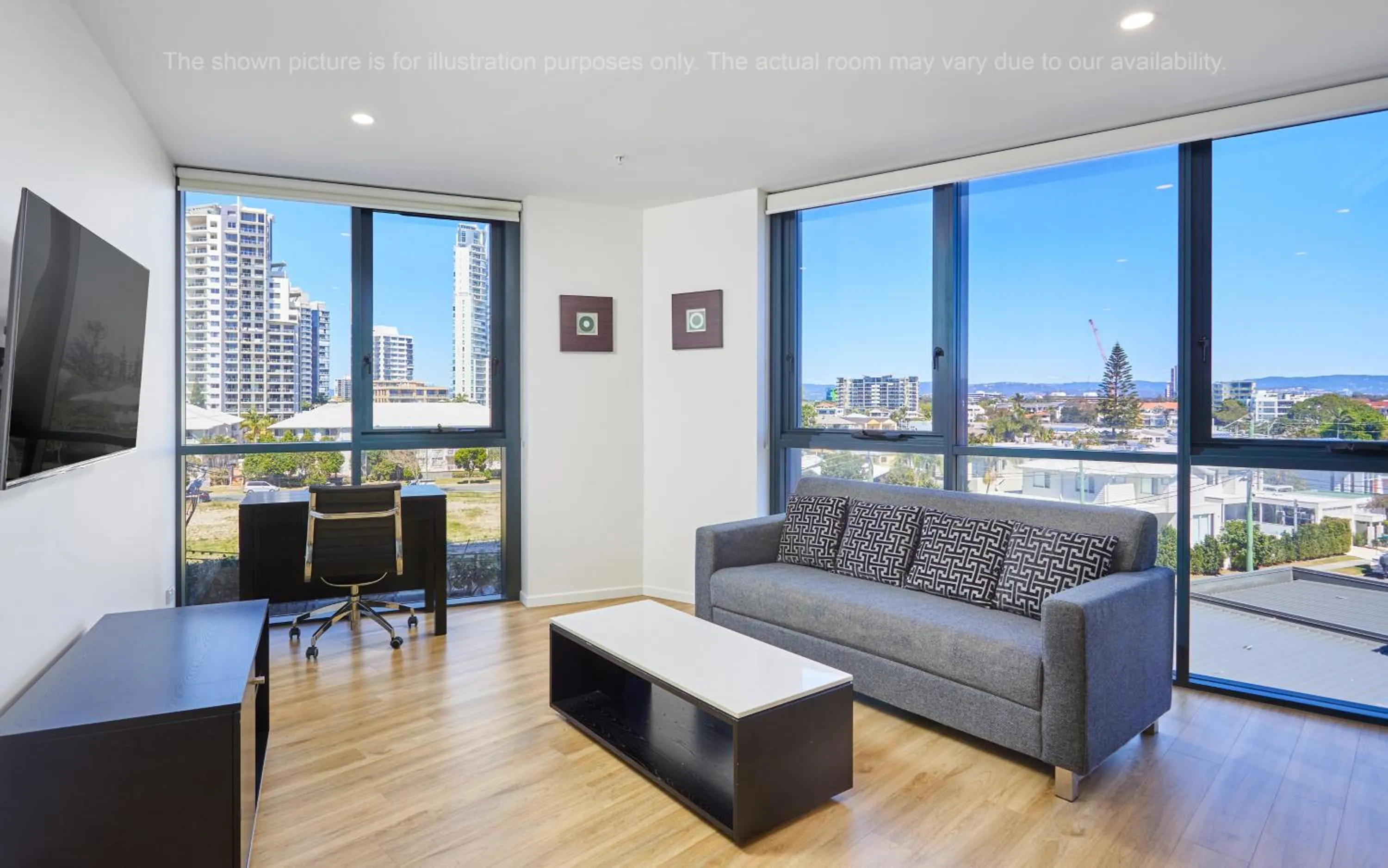 Seating area in Ruby Gold Coast By Serain