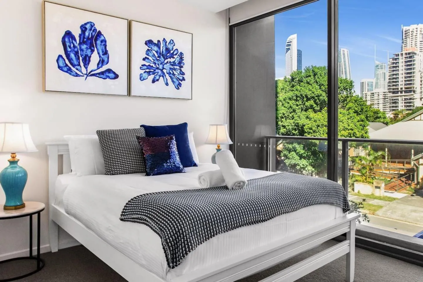 Bedroom, Bed in Ruby Gold Coast By Serain