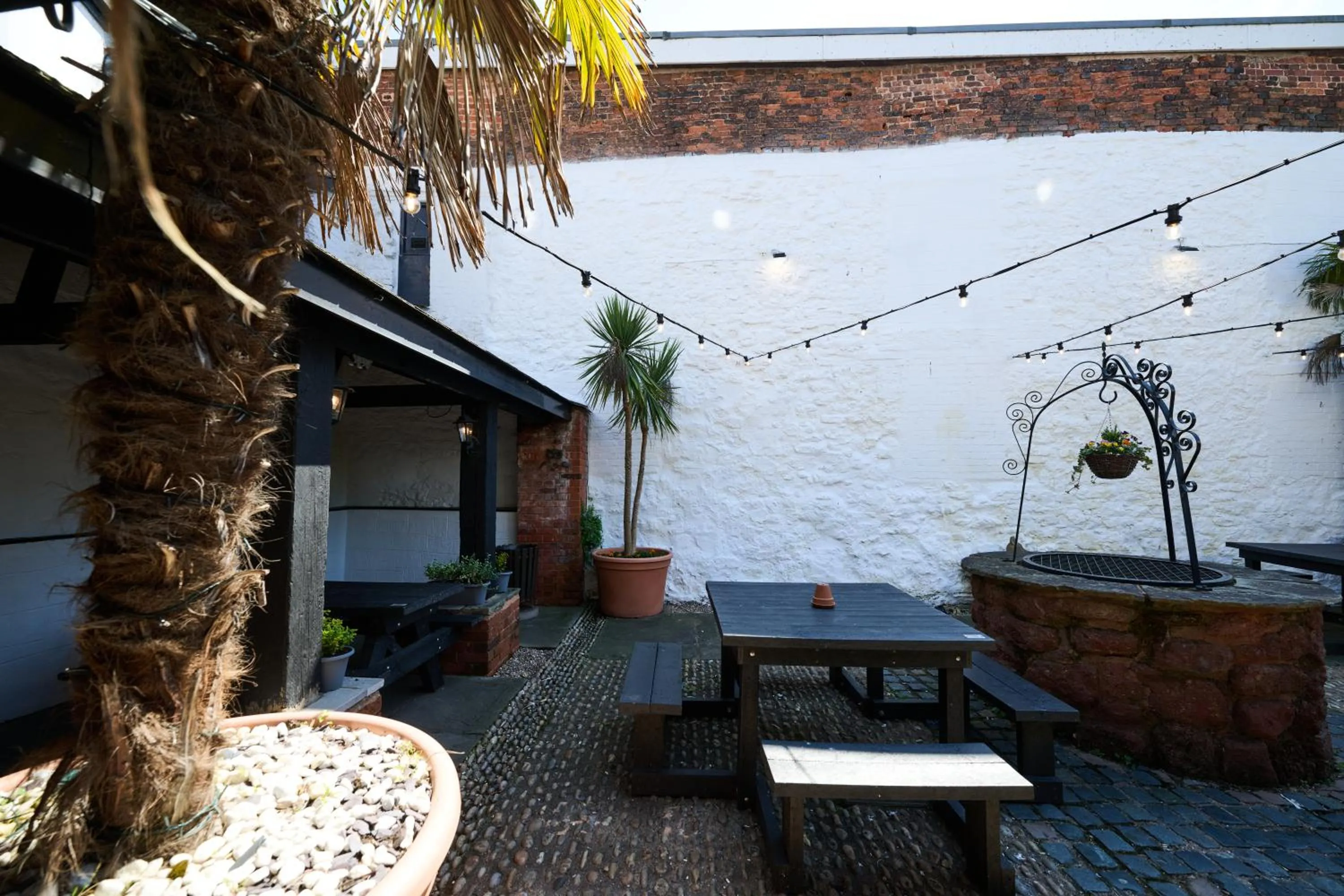 Garden in White Hart, Exeter by Marston's Inns