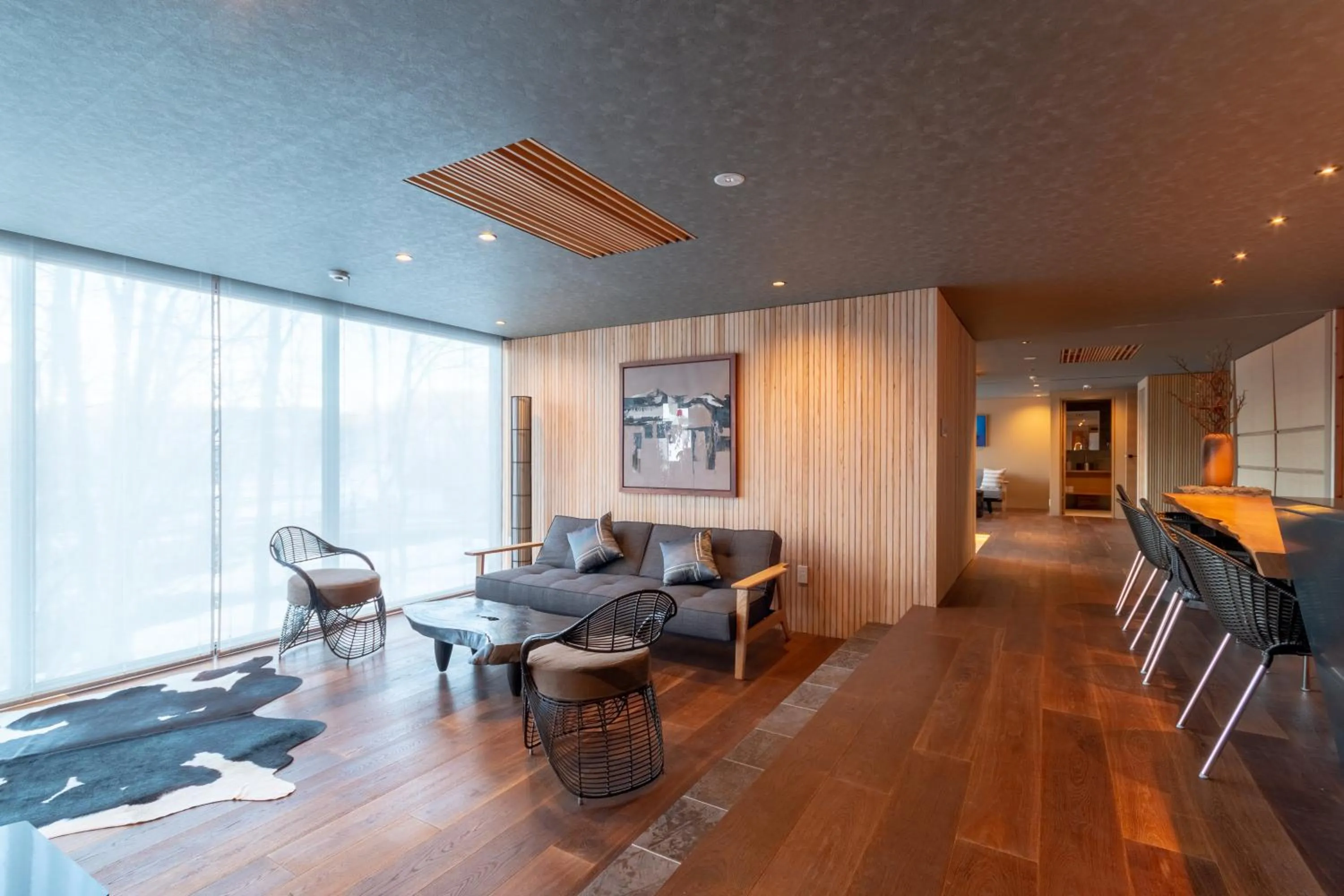 Living room in Hideaway on Escarpment by H2 Life