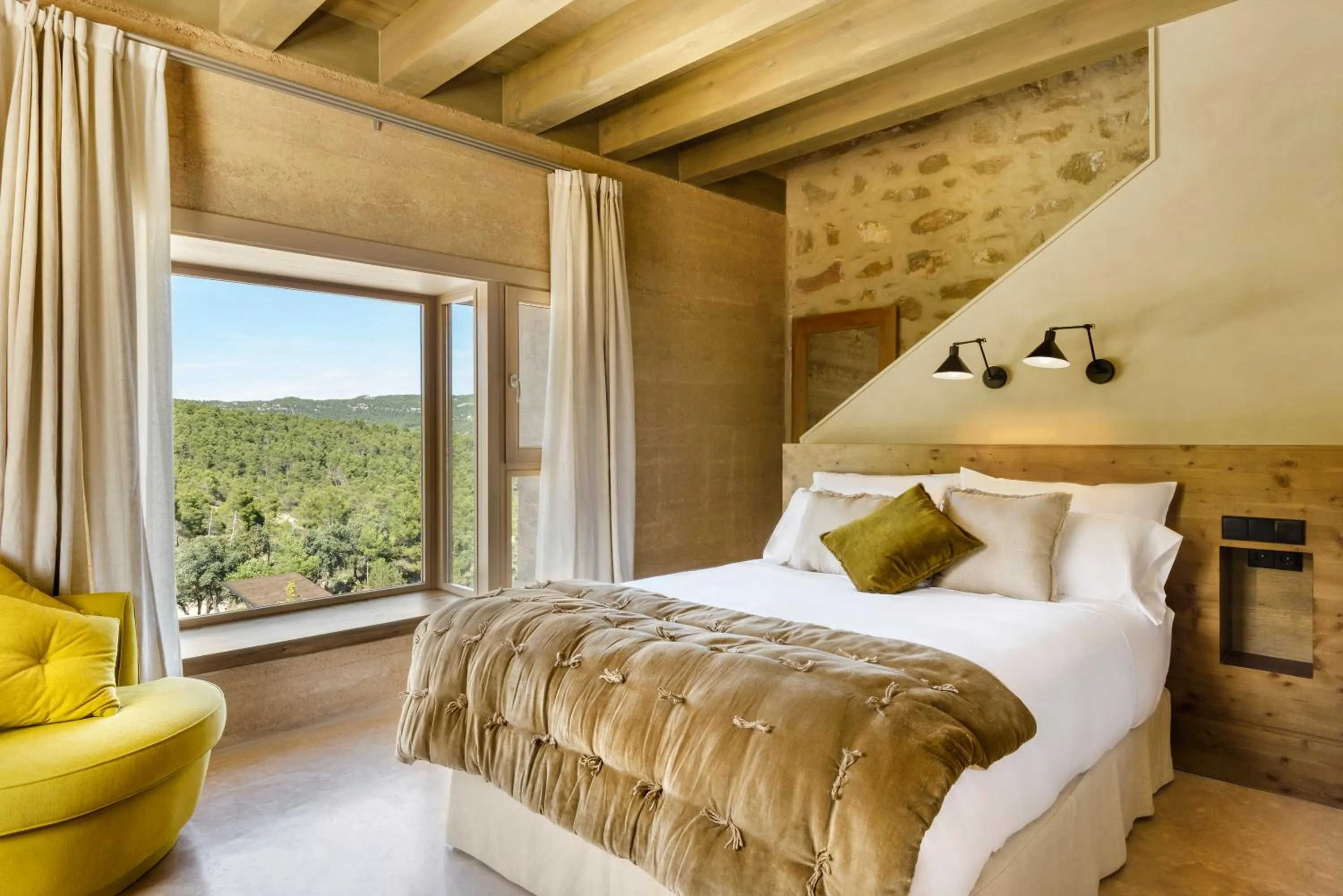Bedroom, Bed in Torre del Marqués Hotel Spa & Winery - Small Luxury Hotels