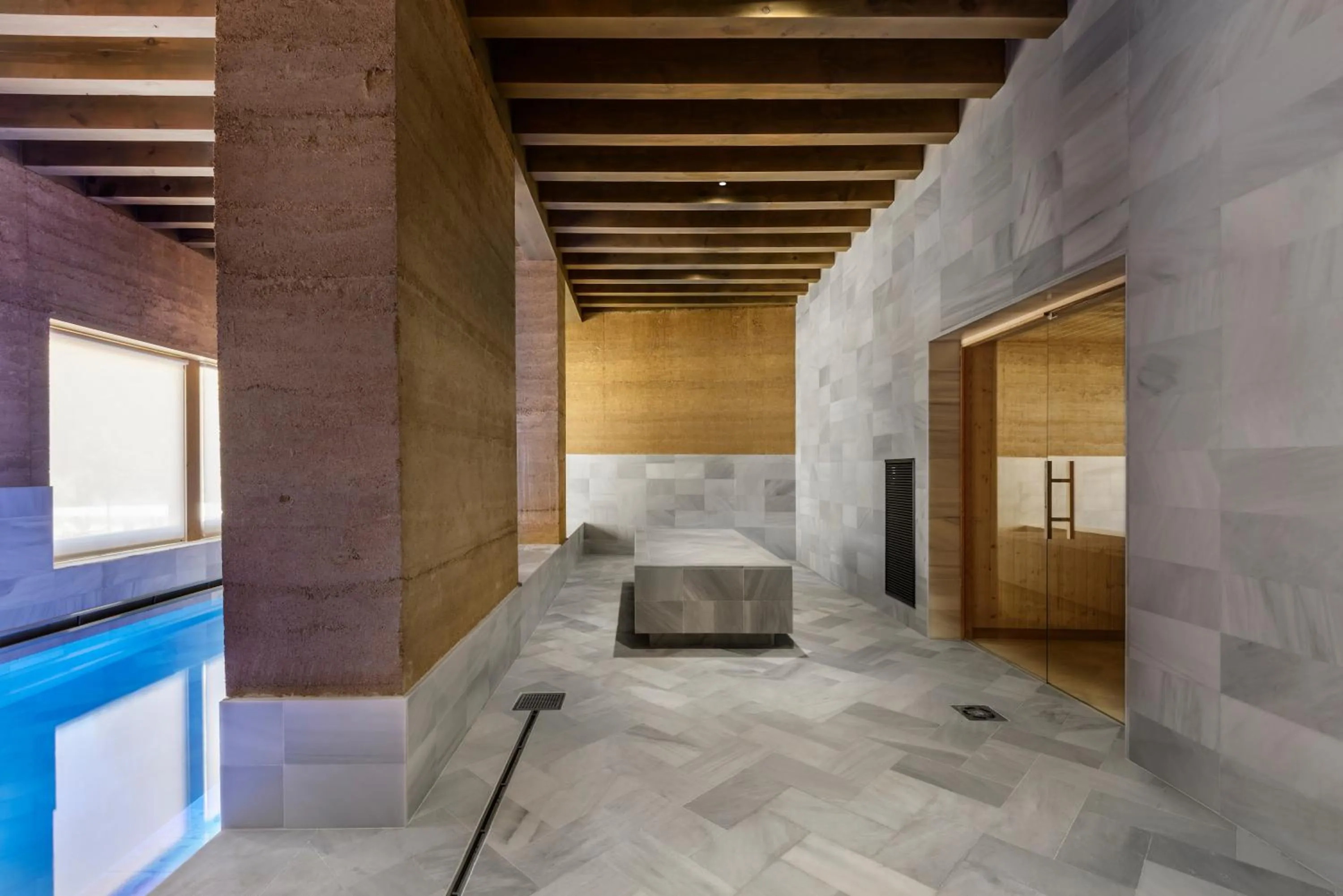 Hot Spring Bath in Torre del Marqués Hotel Spa & Winery - Small Luxury Hotels