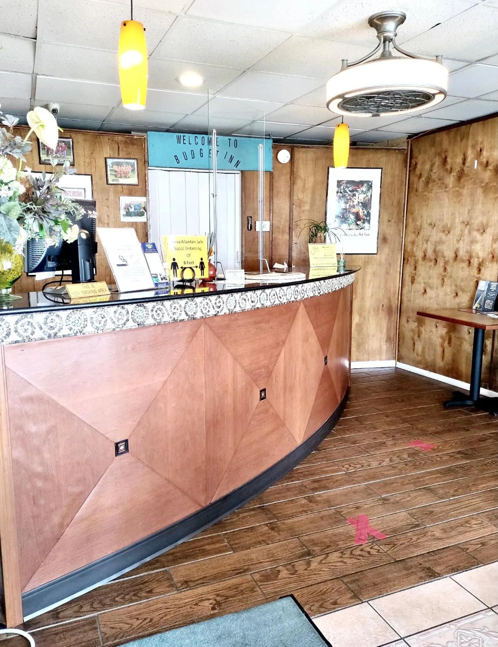 Lobby or reception in Budget Inn of Okeechobee