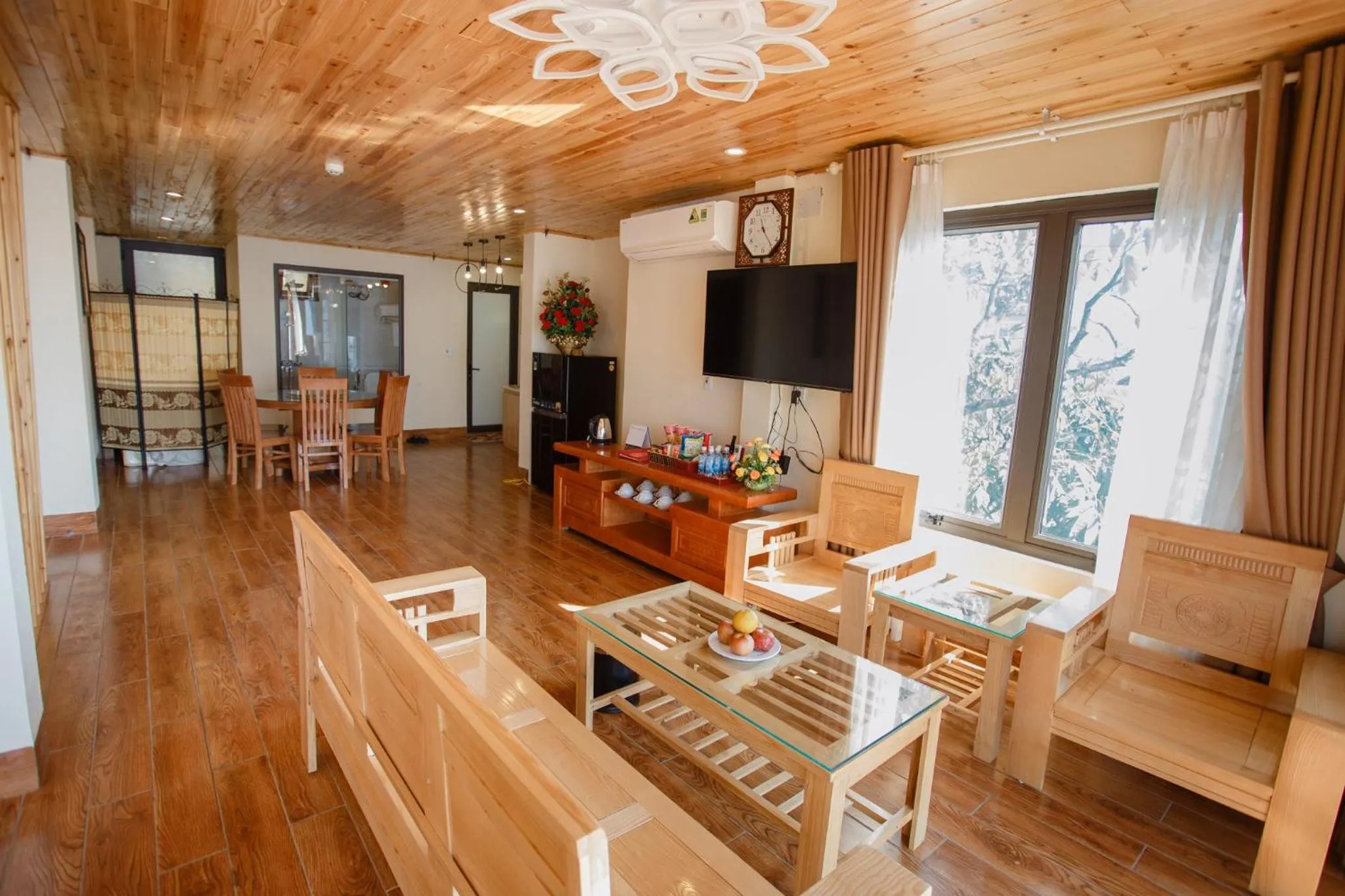 Living room in SaPa Retreat Condotel