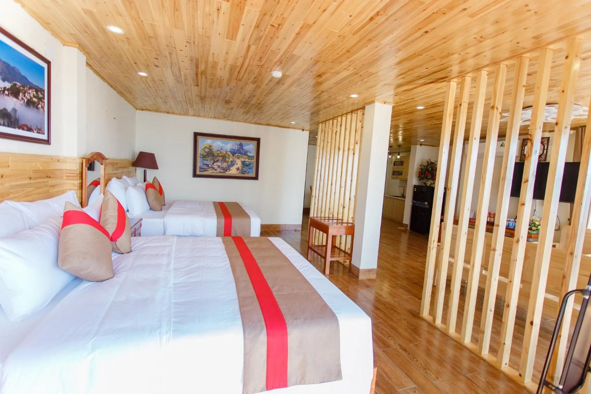 Photo of the whole room, Bed in SaPa Retreat Condotel