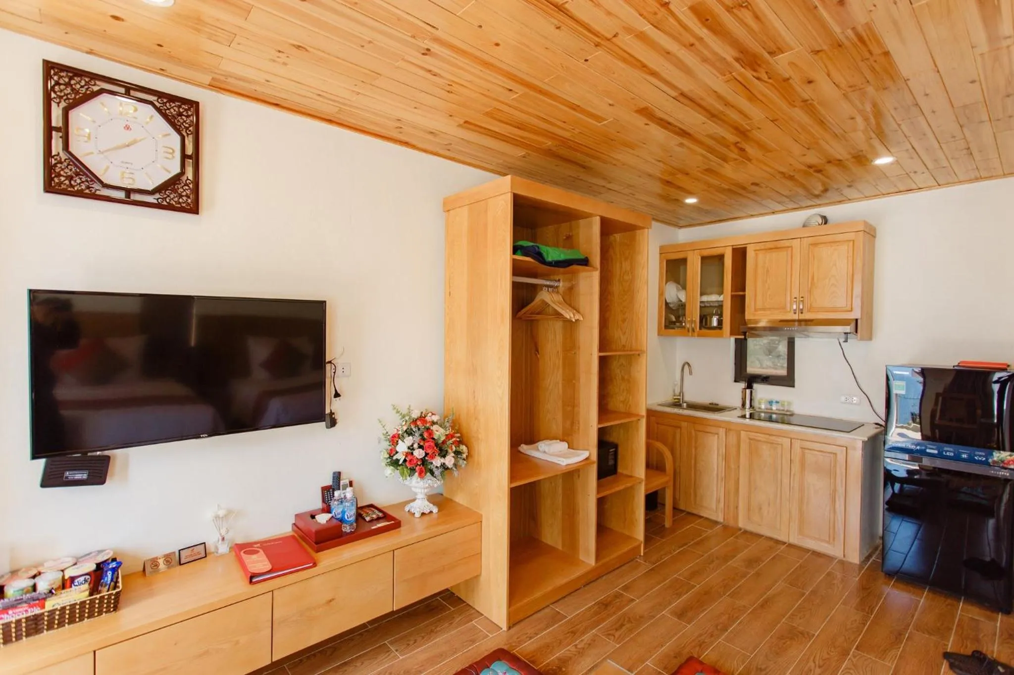 Kitchen or kitchenette in SaPa Retreat Condotel