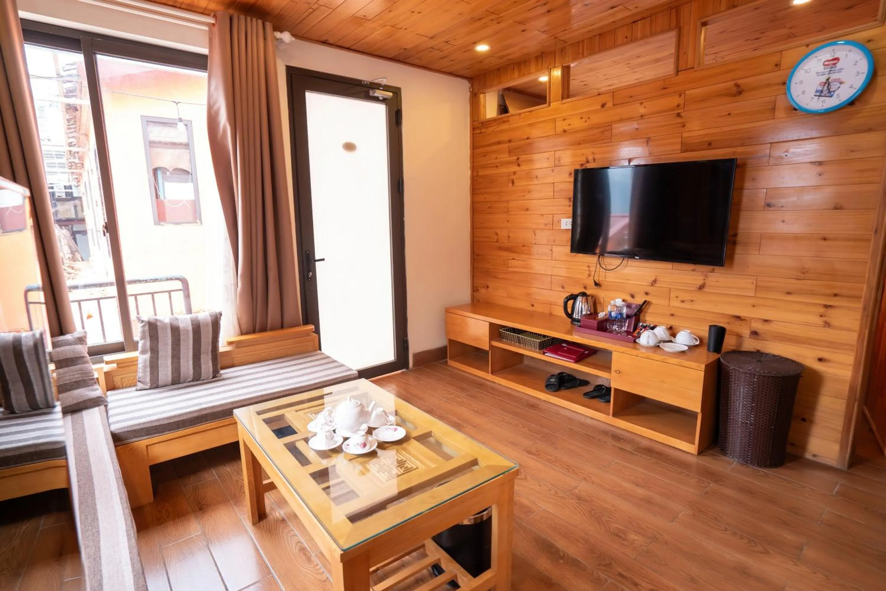 Communal lounge/ TV room in SaPa Retreat Condotel